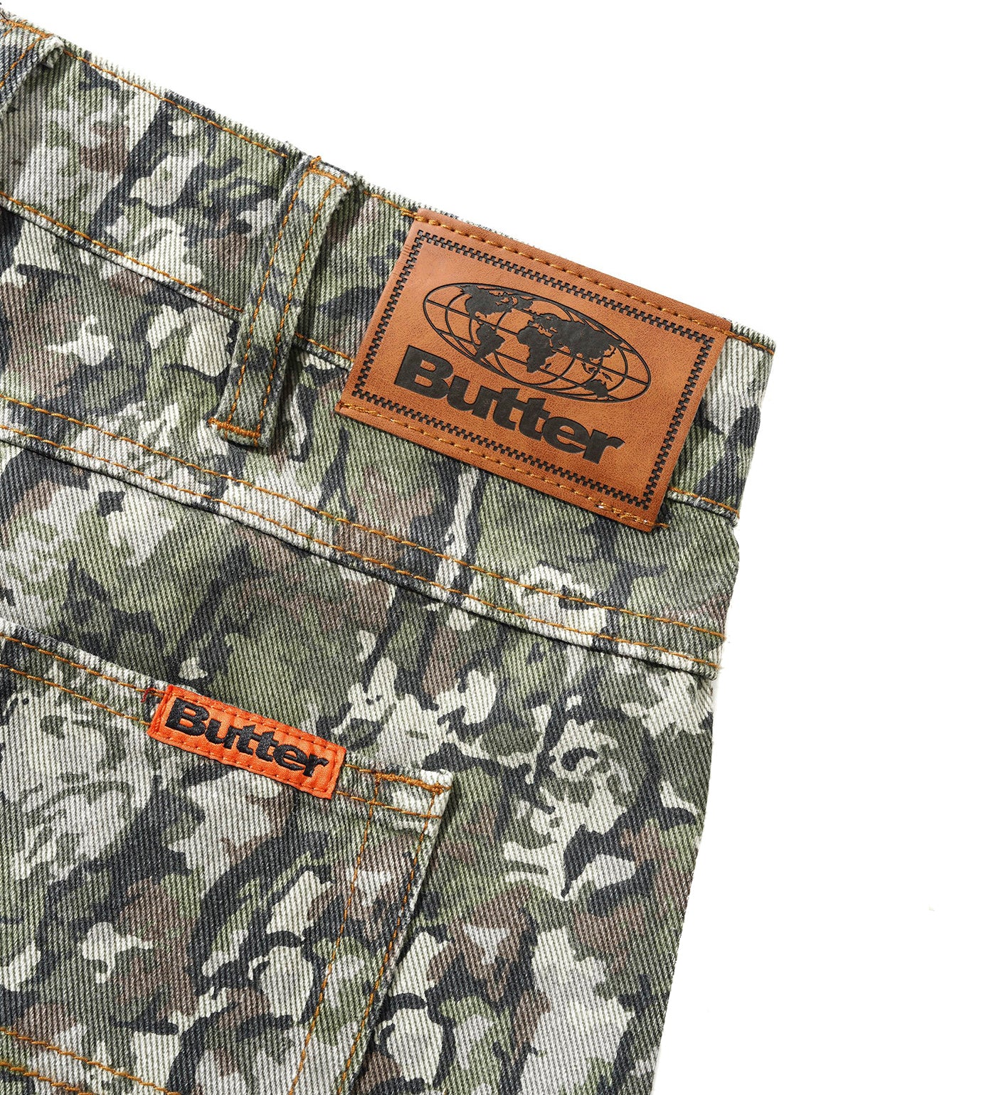 Bark Camo Denim - BAGGY, Army - Image 4