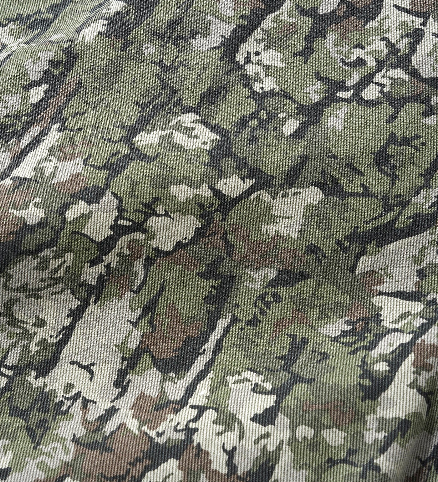 Bark Camo Denim - BAGGY, Army - Image 5