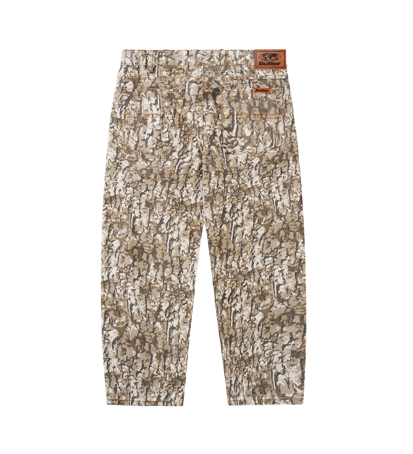 Bark Camo Denim - BAGGY, Tan - Image 2