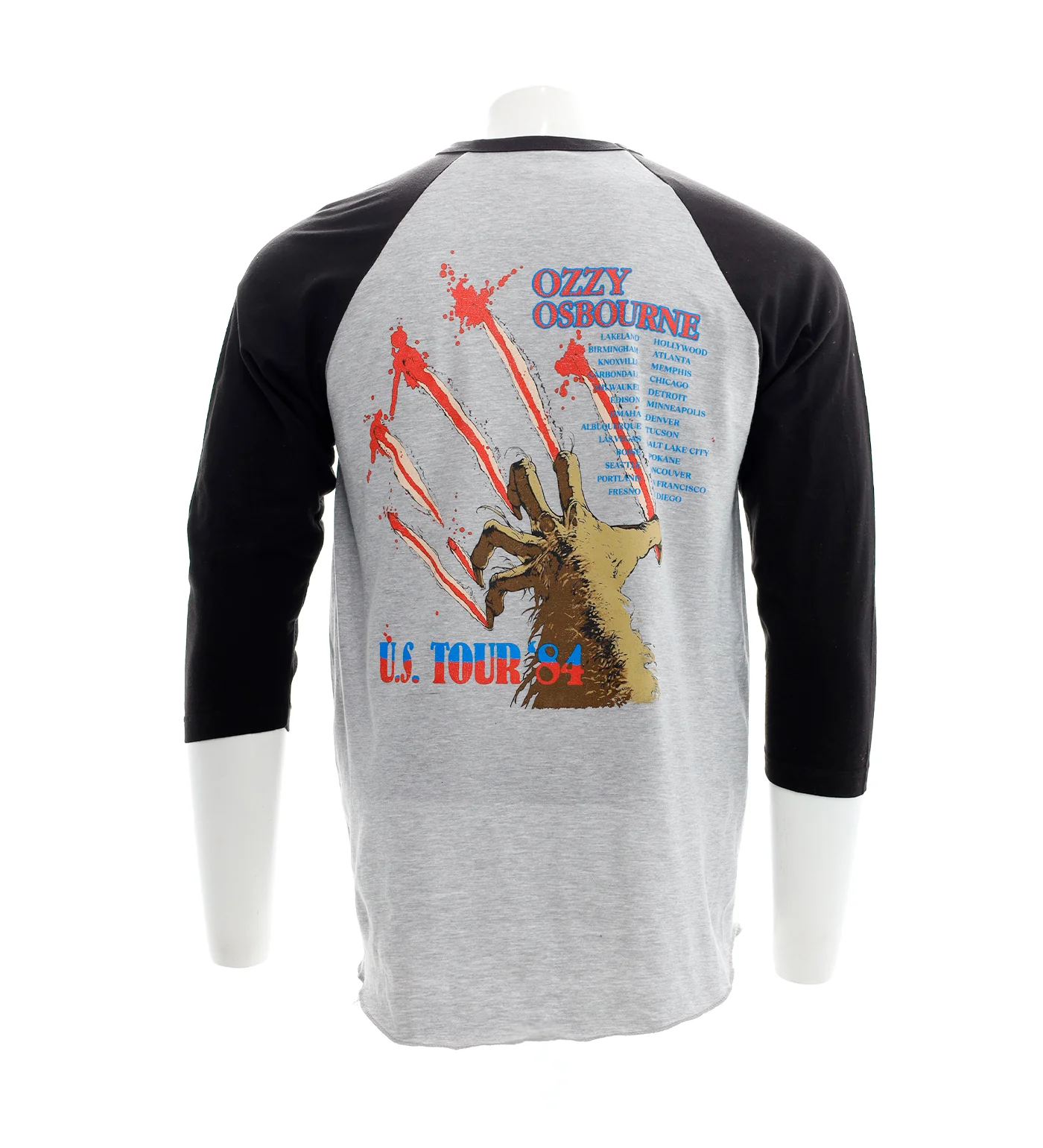 Bark U.S Tour'84, Ash/Black - Image 2