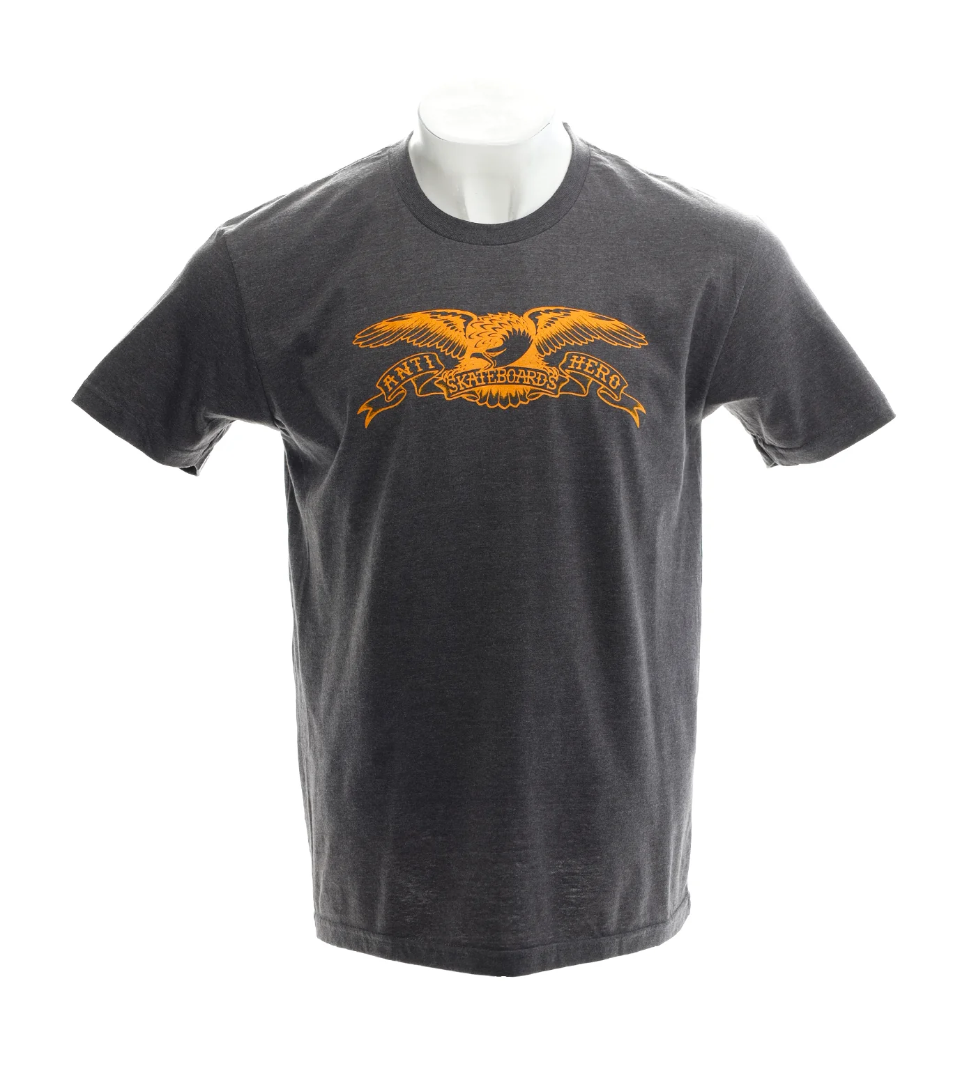 Basic Eagle Premium, Heather Charcoal/Orange Print