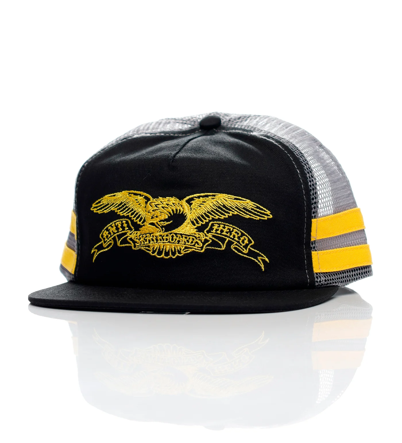 Basic Eagle Trucker, Black/Yellow/Charcoal