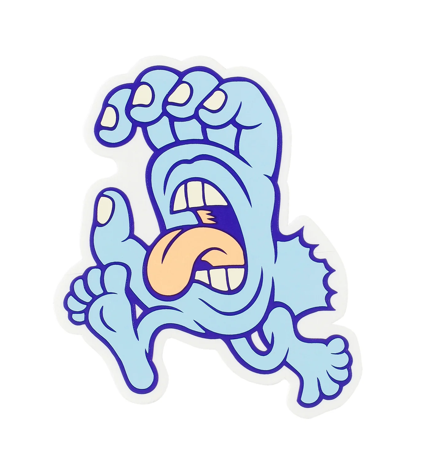 Beach Bum Hand, Blue/Transparent