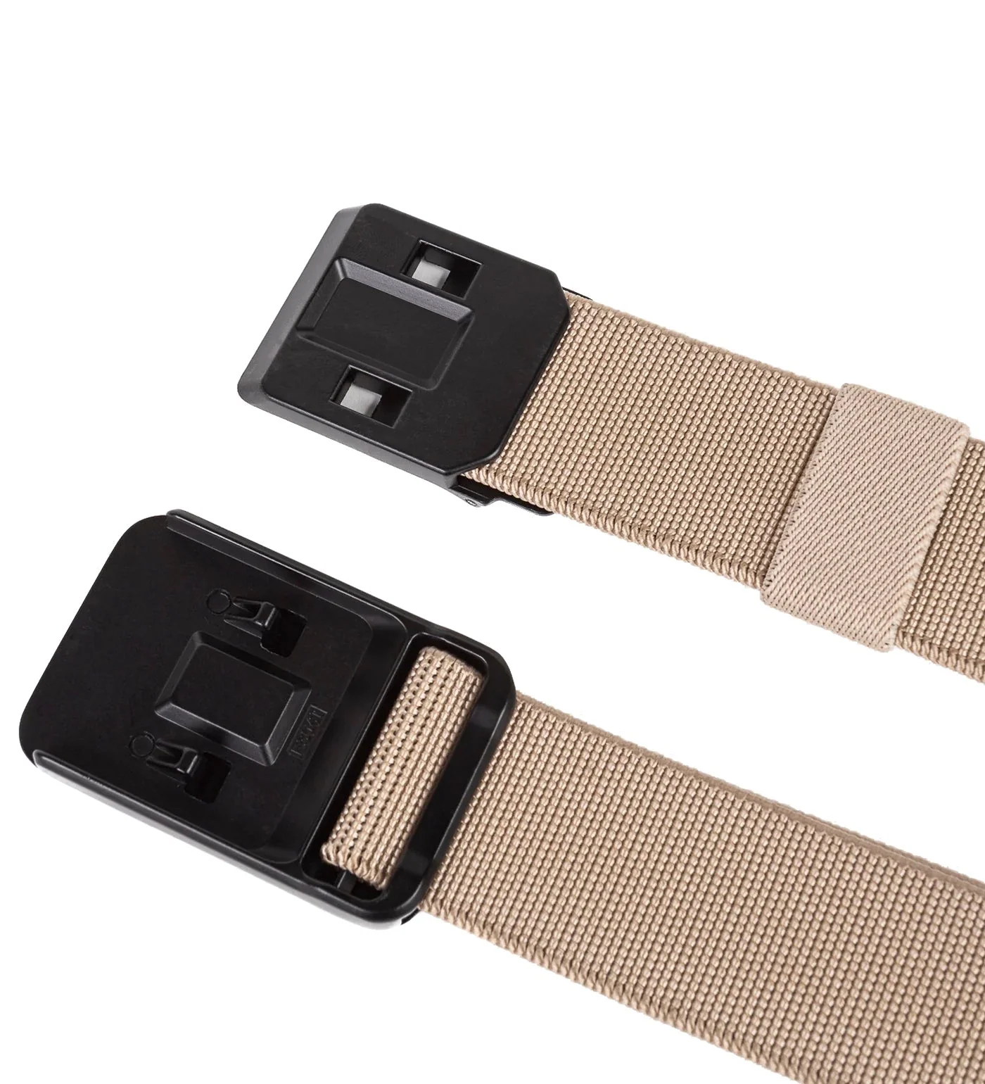 Belt Elastic, Khaki - Image 2