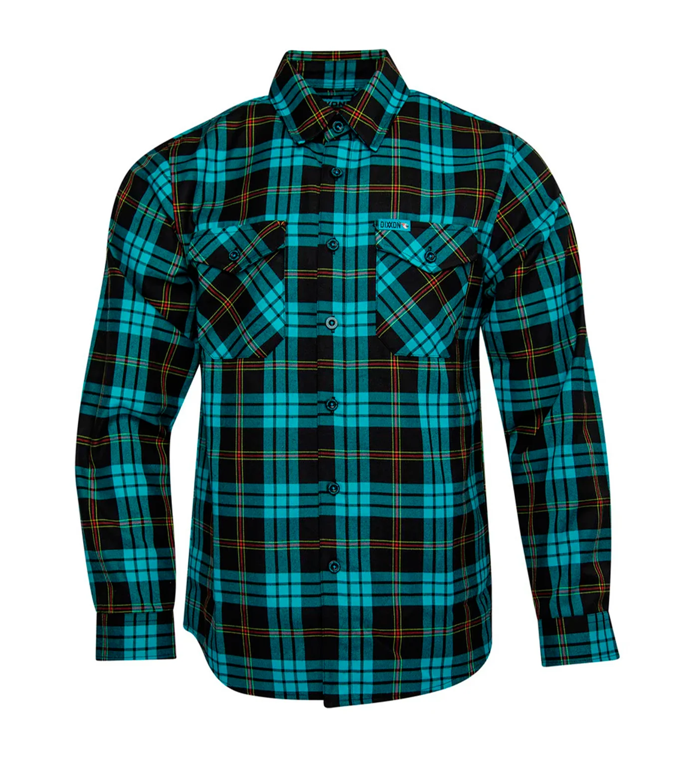 Better Lovers Flannel, Tiffany/Black