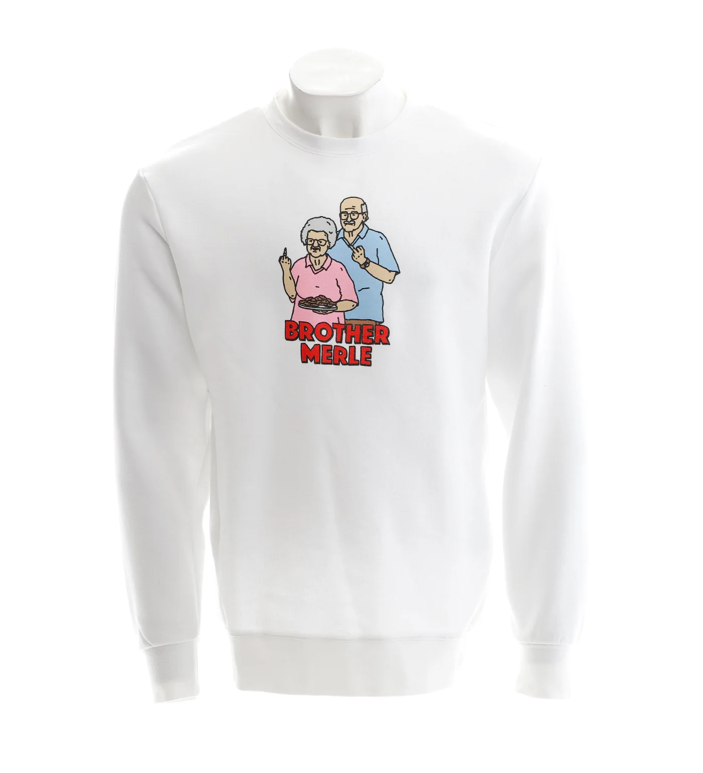 Betty & Norm Crew, White