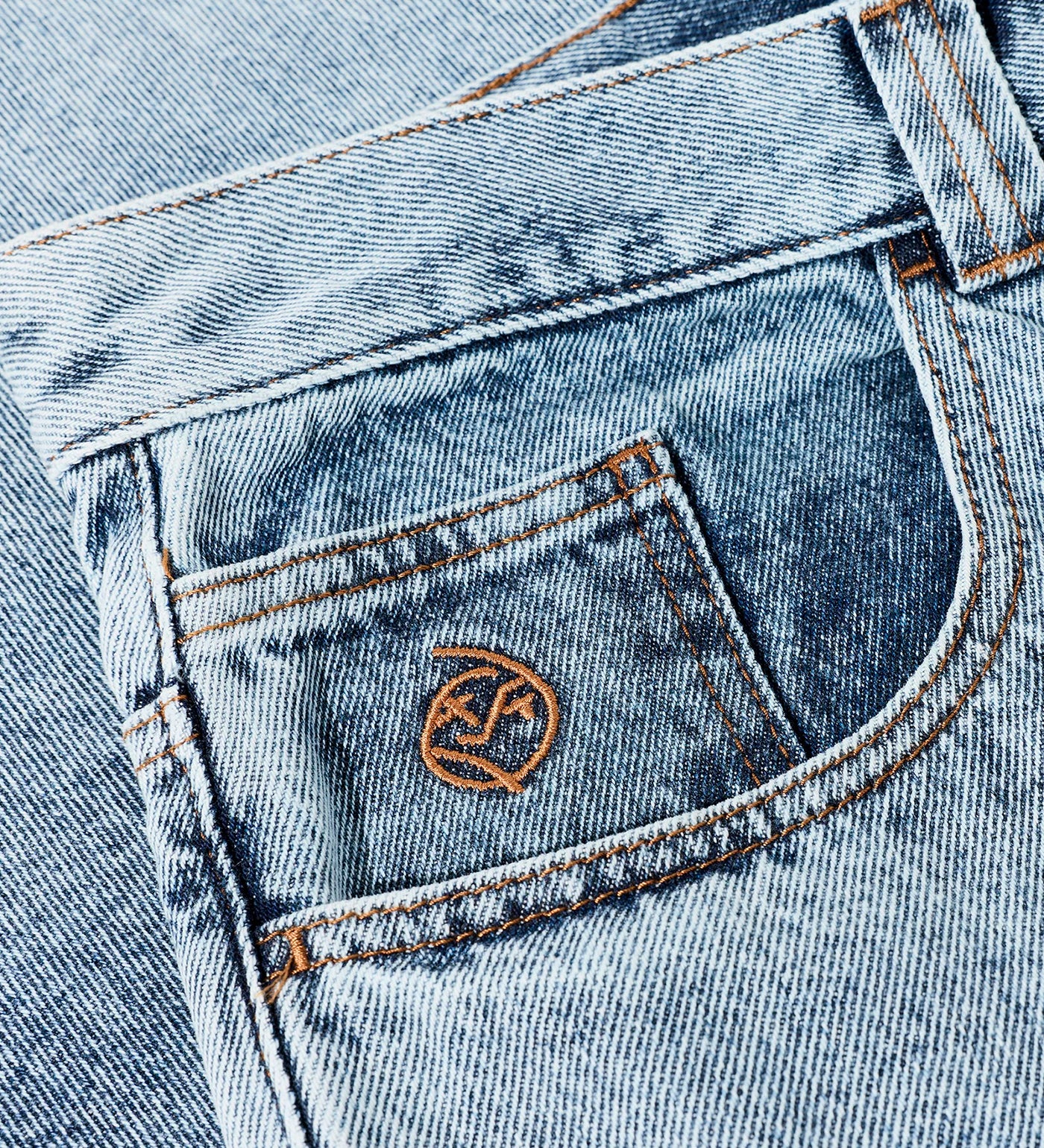 Big Boy Short, Heavy Washed Blue - Image 4