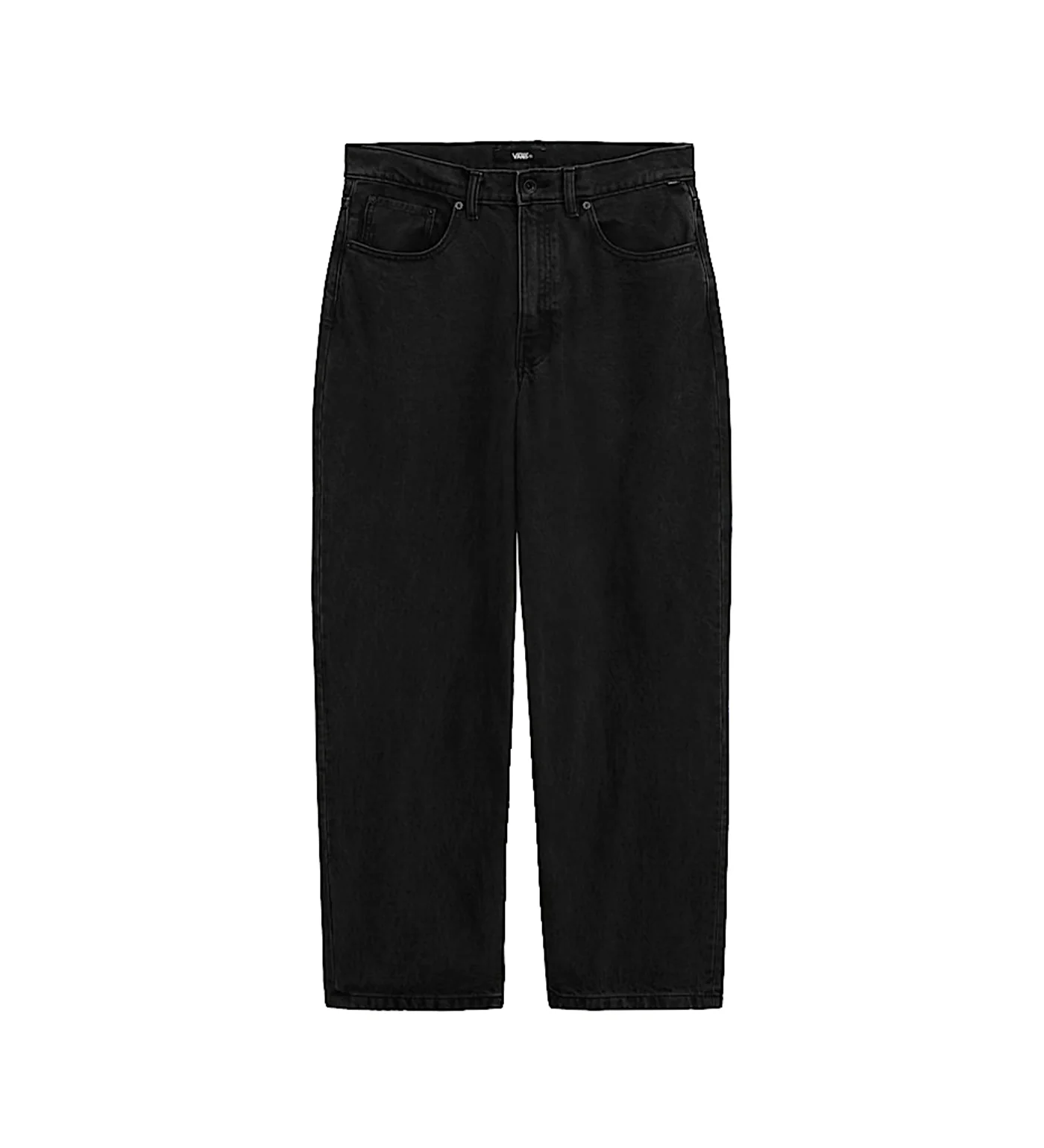 Big Kids Check-5 Loose Denim, Black