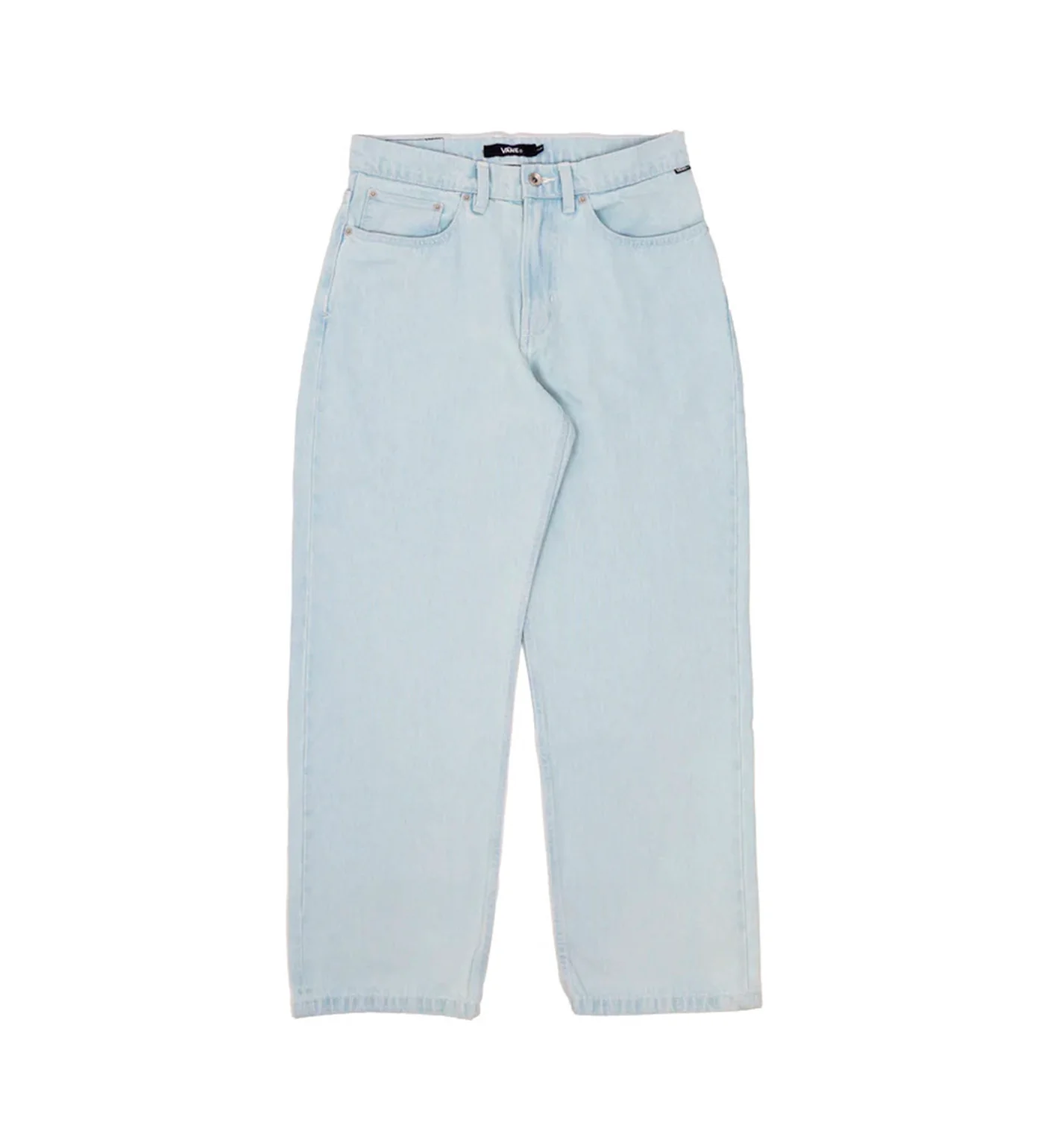 Big Kids Check-5 Loose Denim, Blue Ice
