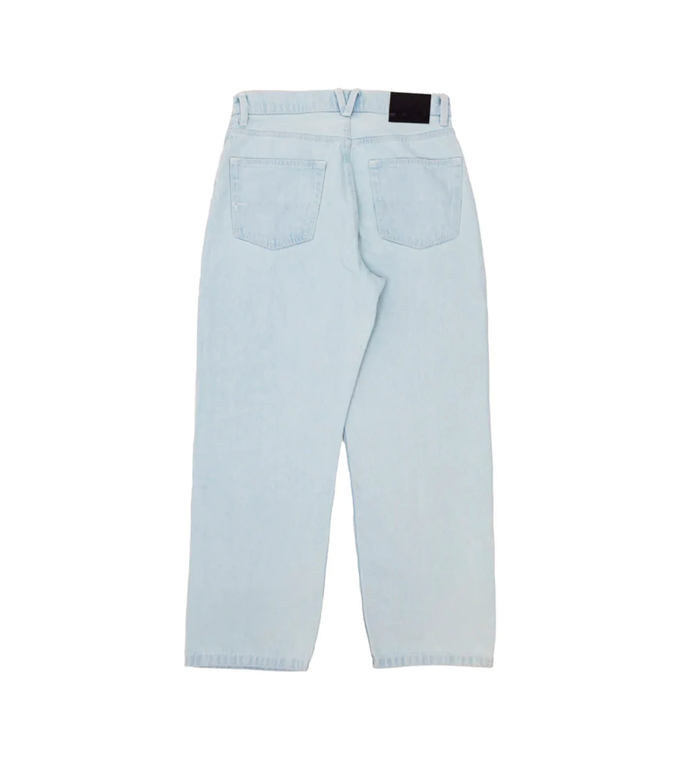 Big Kids Check-5 Loose Denim, Blue Ice - Image 2