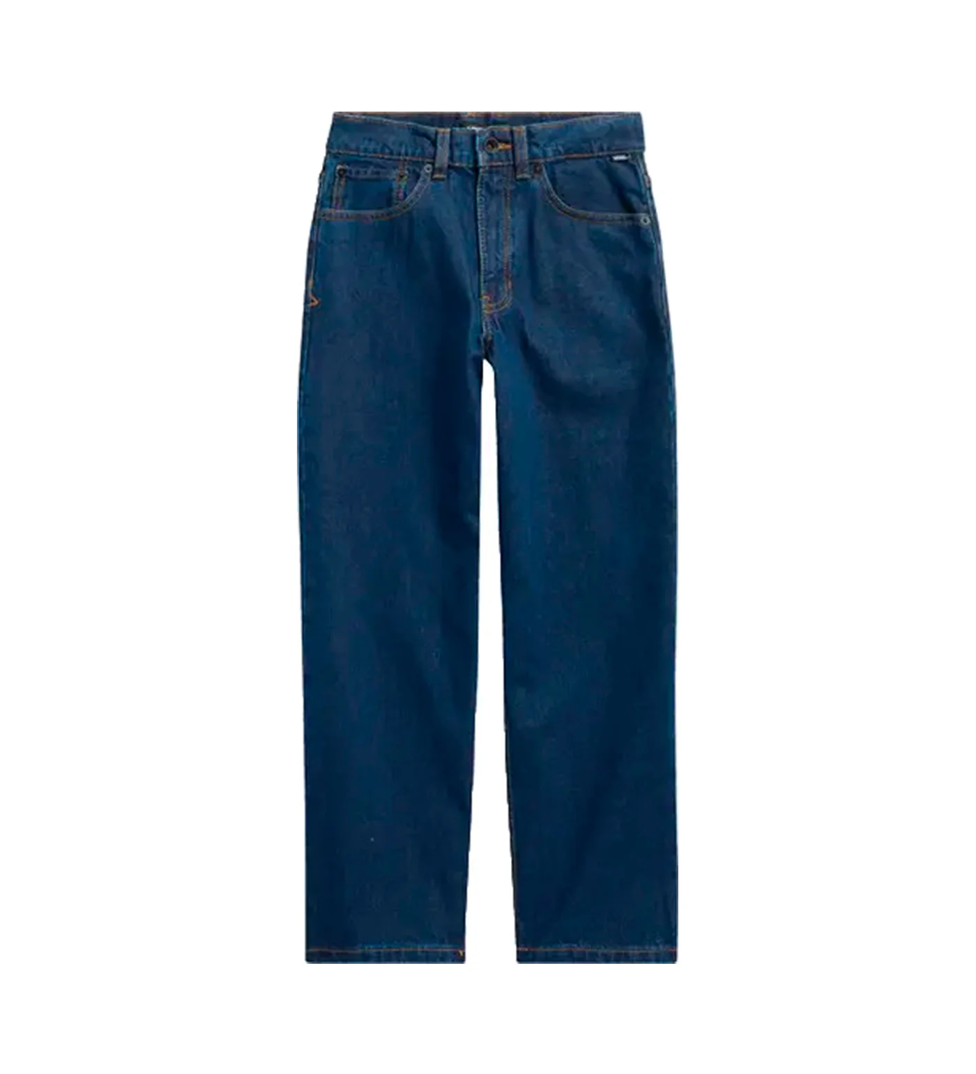 Big Kids Check-5 Loose Denim, Midnight Blue