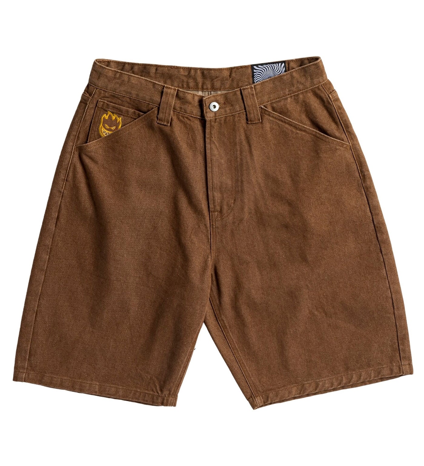 Bighead Denim Jorts, Brown