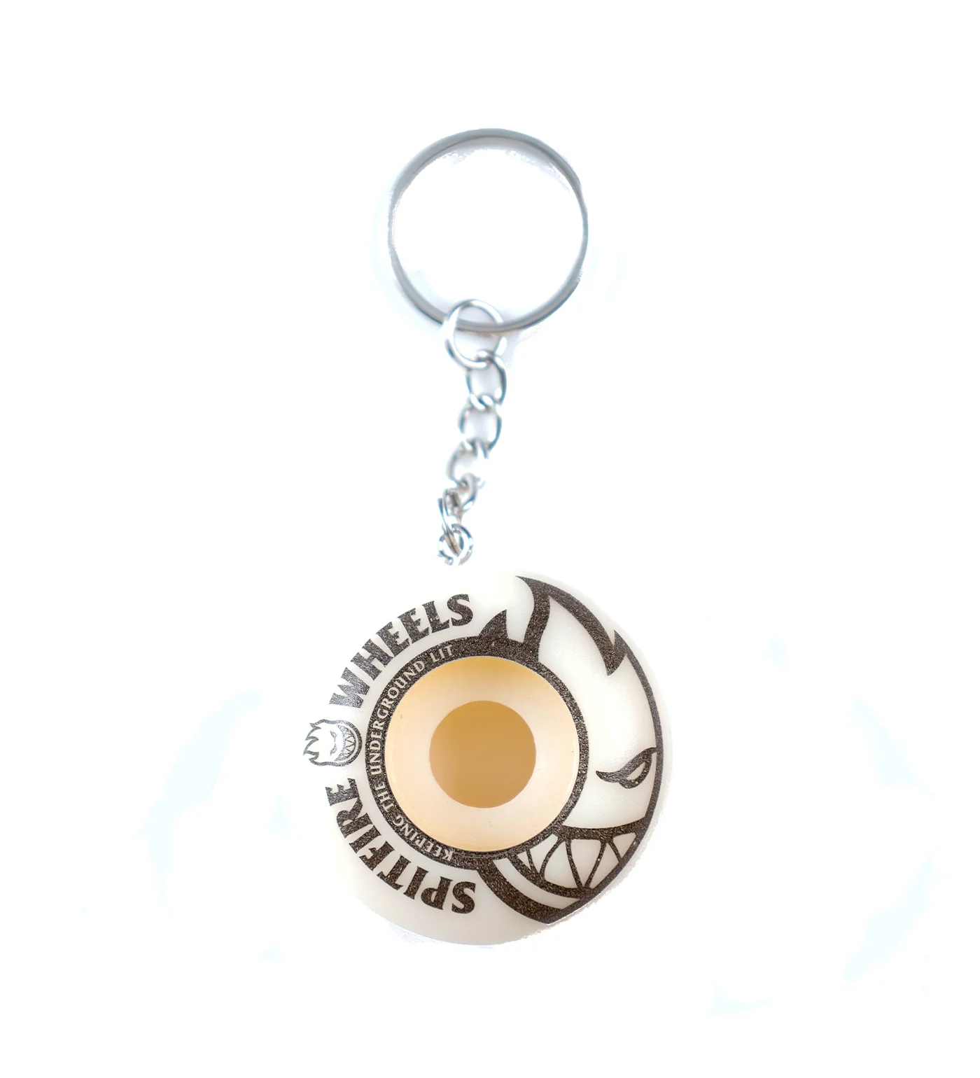 BigHead Wheels Keychain, Natural