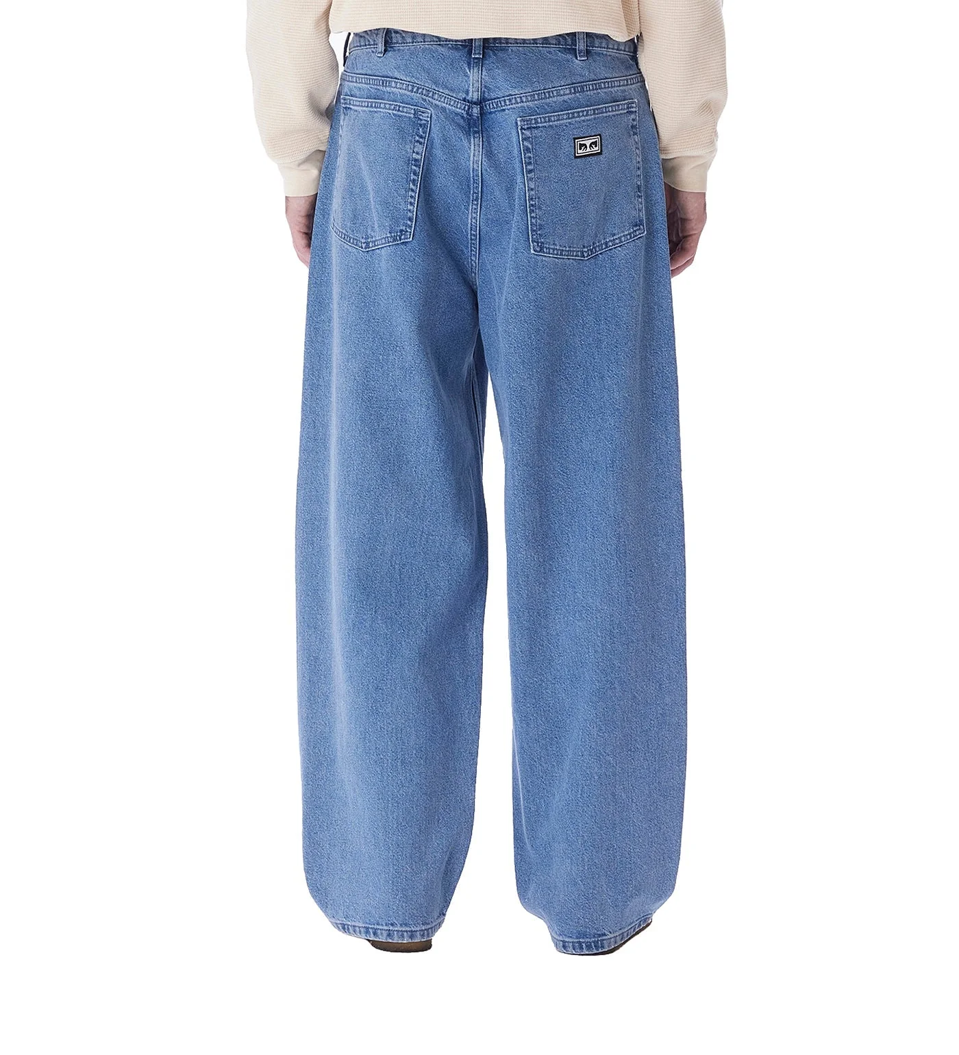 Bigwig Baggy Denim, Light Indigo - Image 5