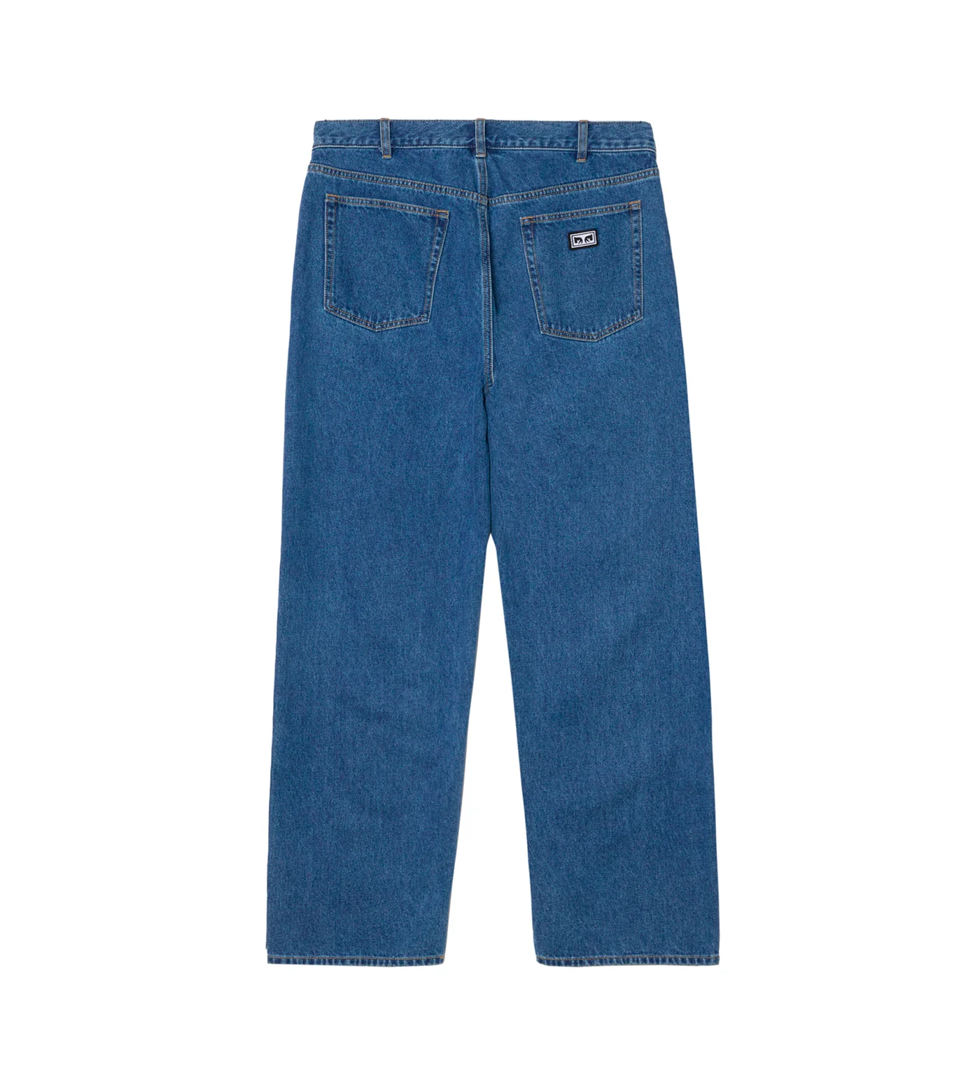 Bigwig Baggy Denim, Medium Stonewash Light Indigo - Image 2