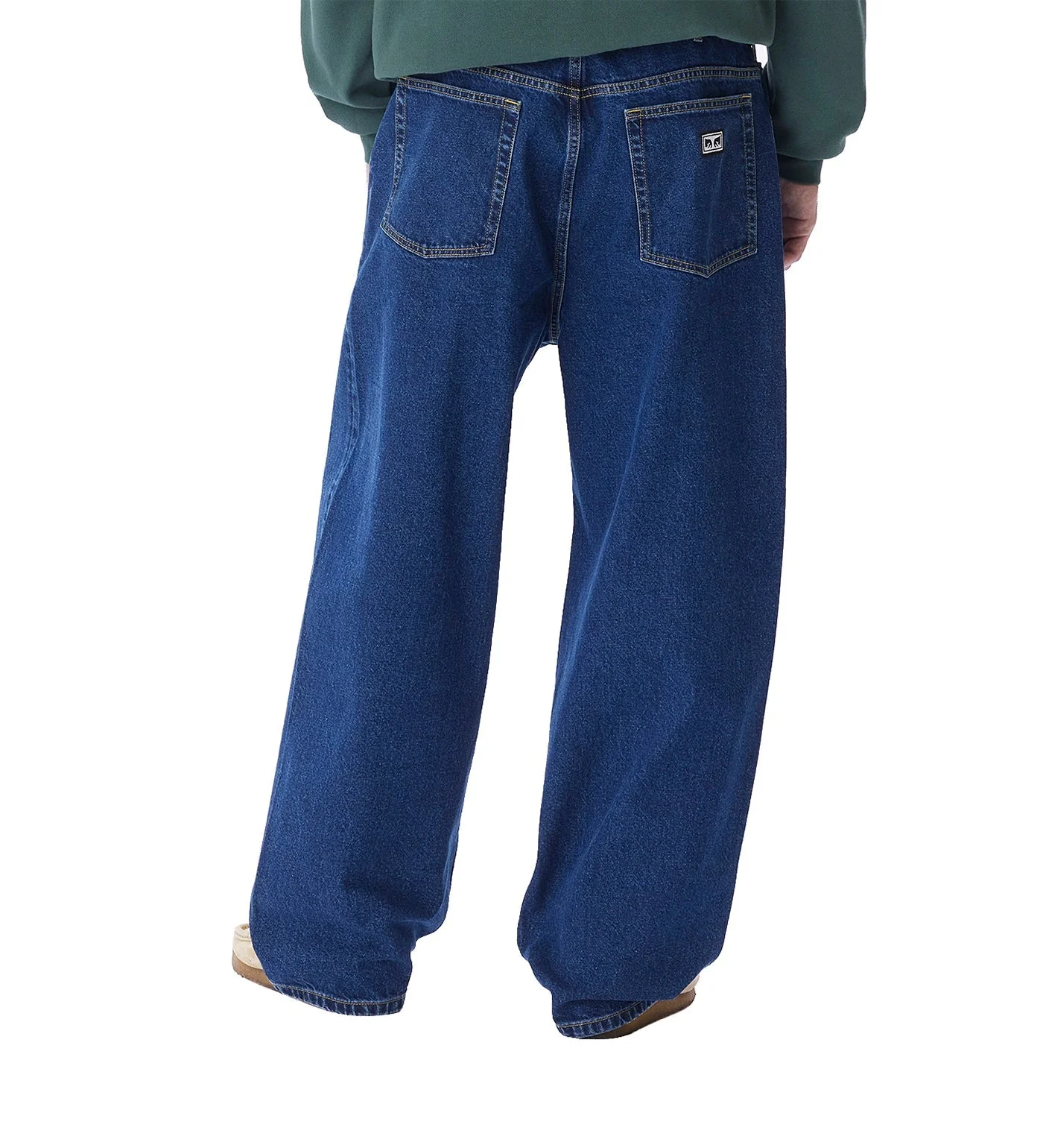 Bigwig Baggy Denim, Stonewash Indigo - Image 5