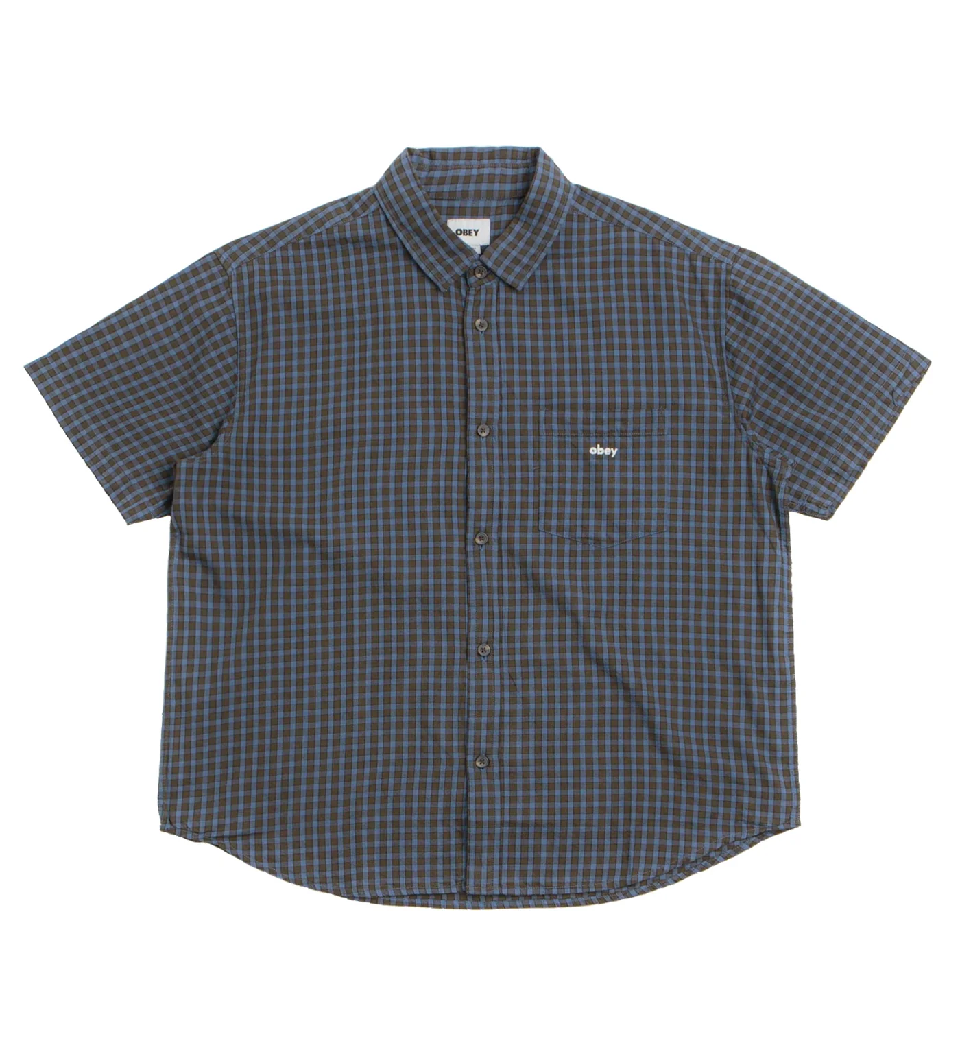 Bigwig Otis SS, Dull Blue Multi