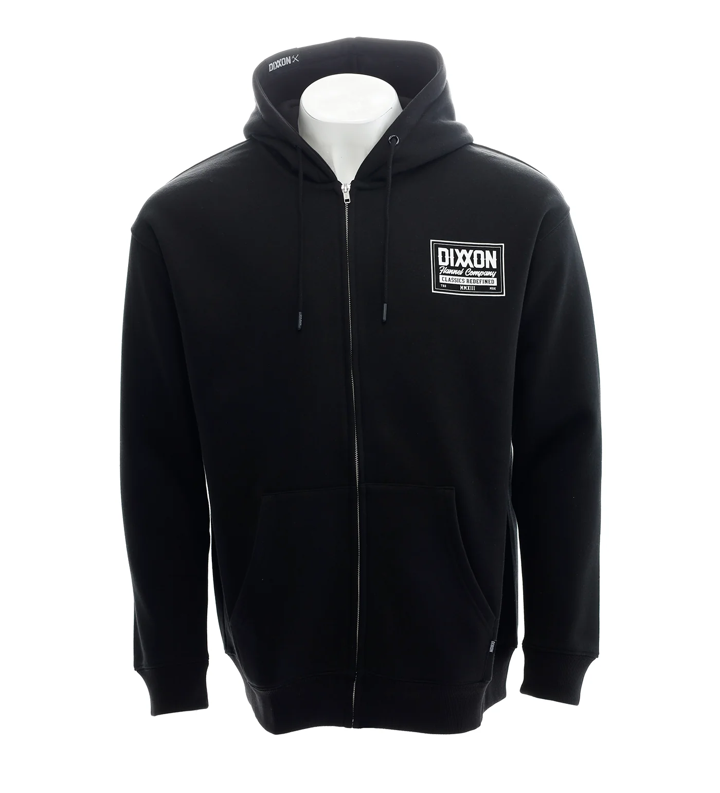Billboard Zip Up, Black