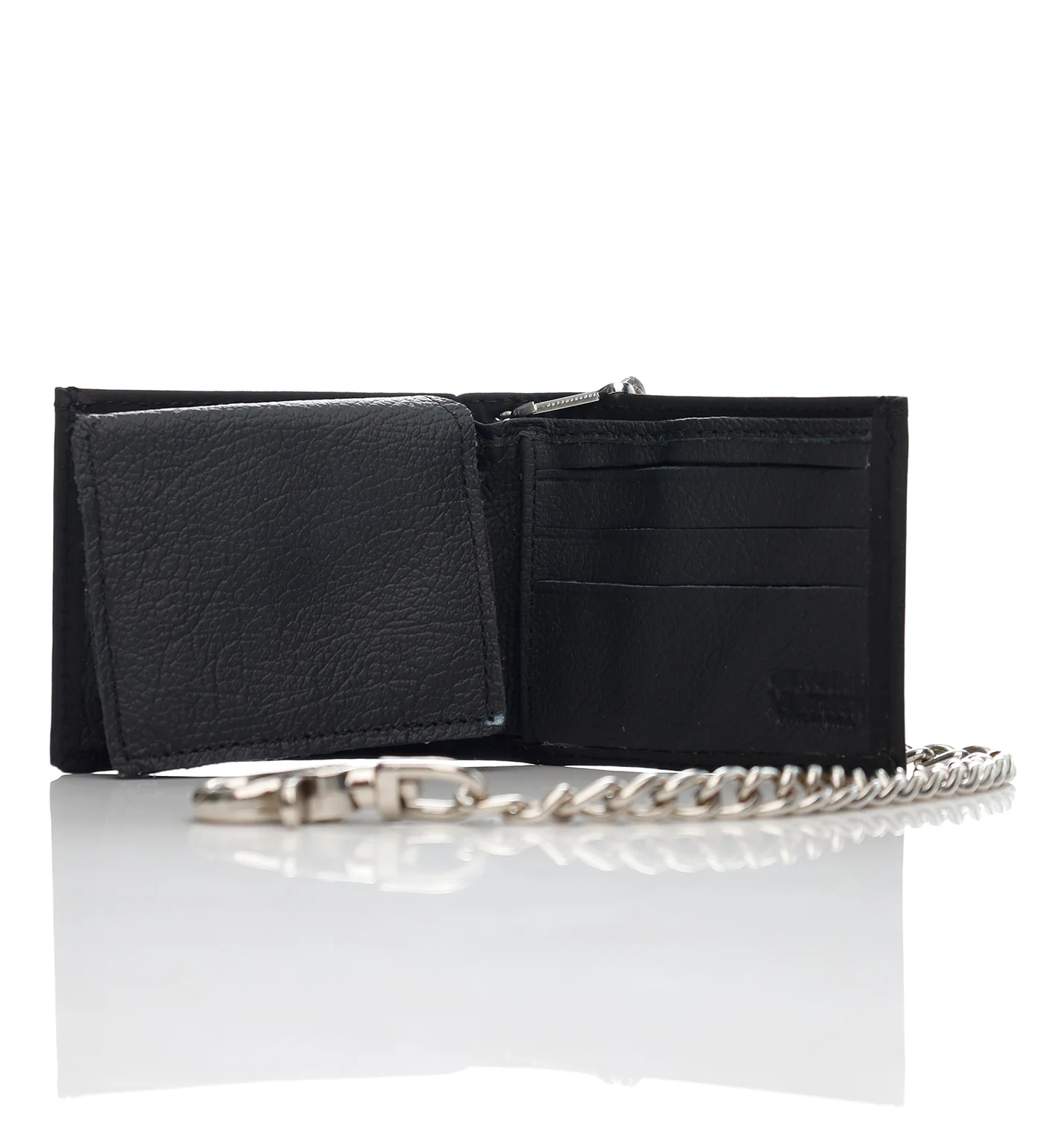 BillFold Wallet w/Chain TC344, Black - Image 2