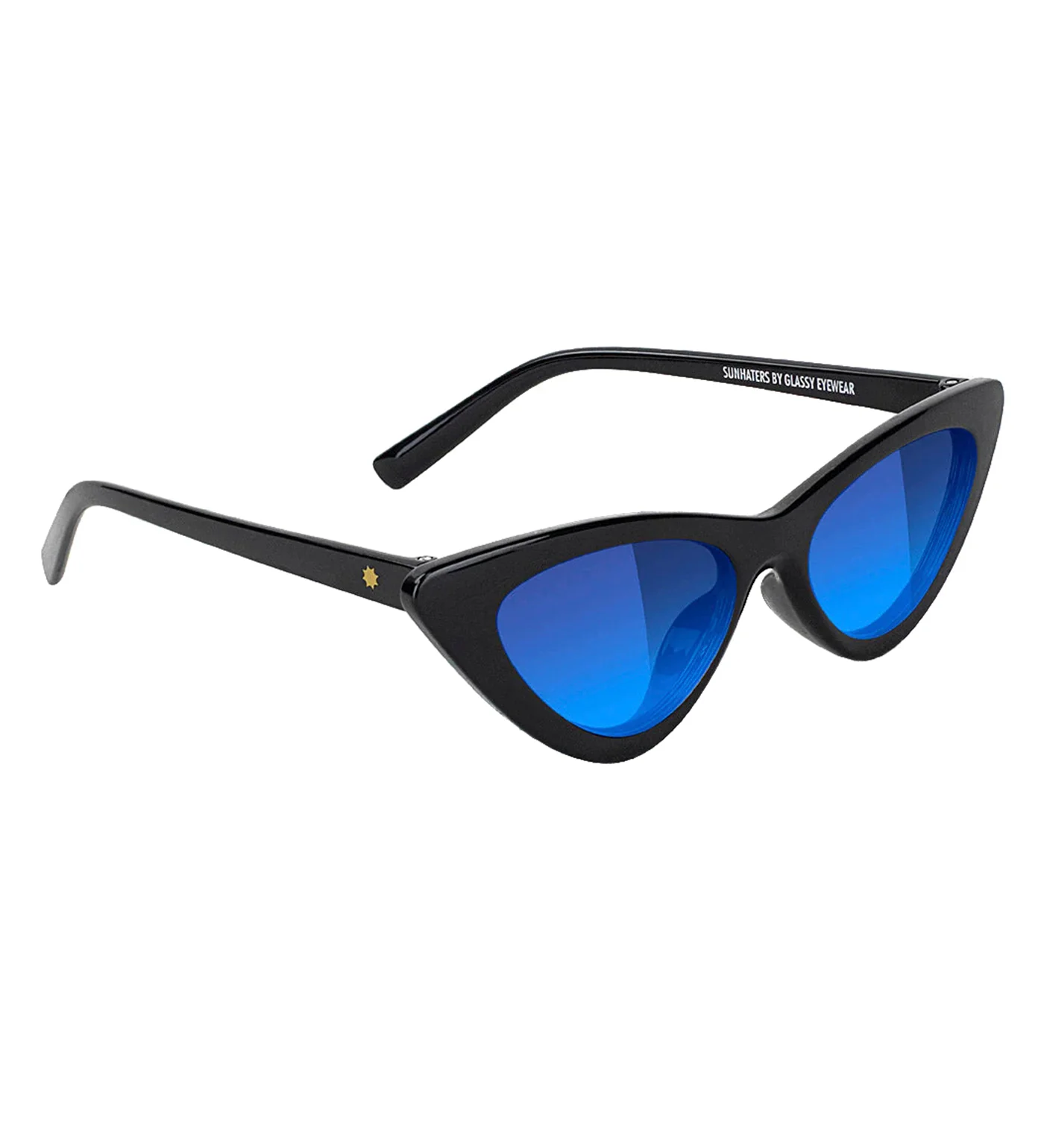 Billie Polarized, Black/Blue Lens