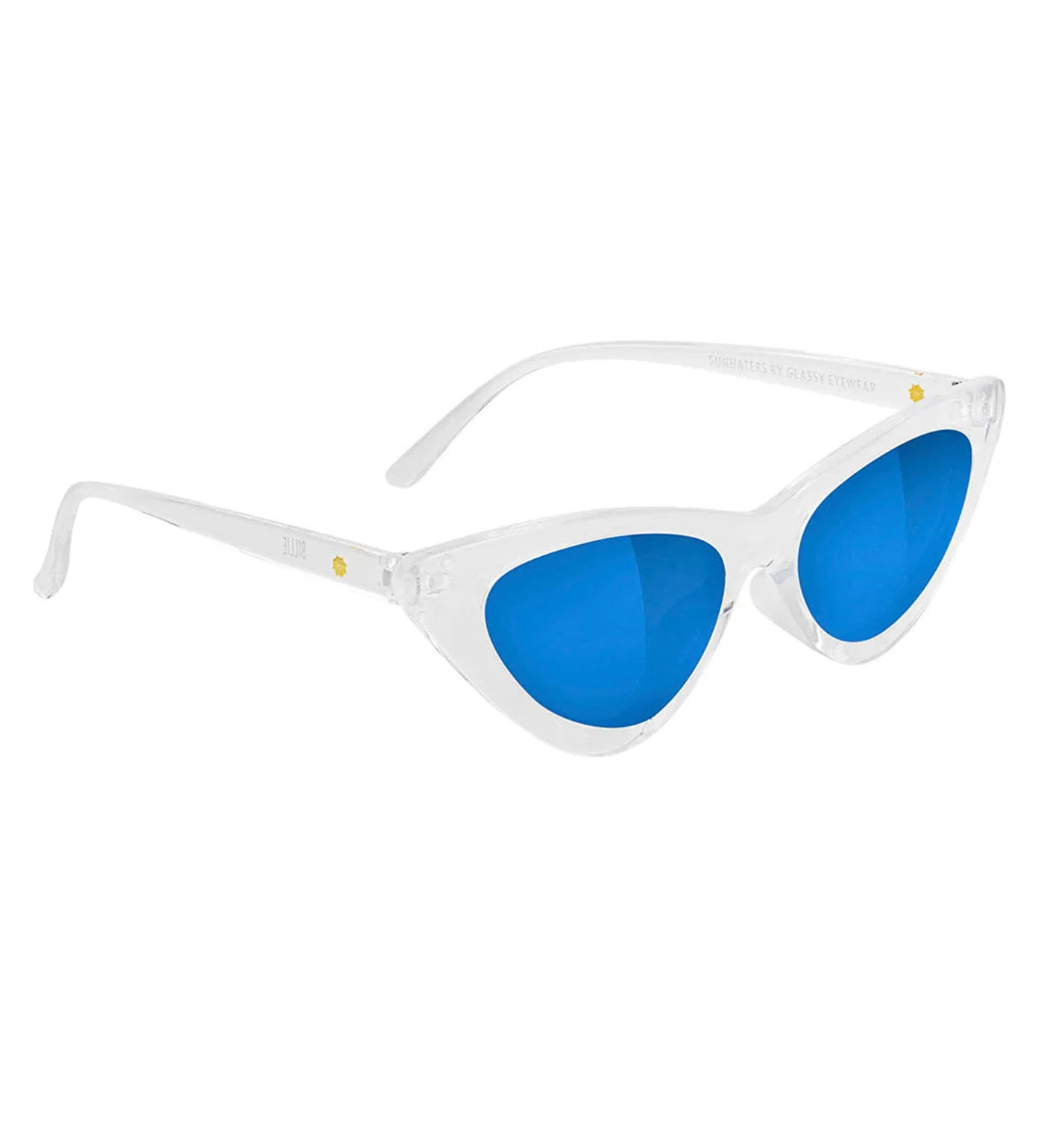 Billie Polarized, Clear/Blue Lens