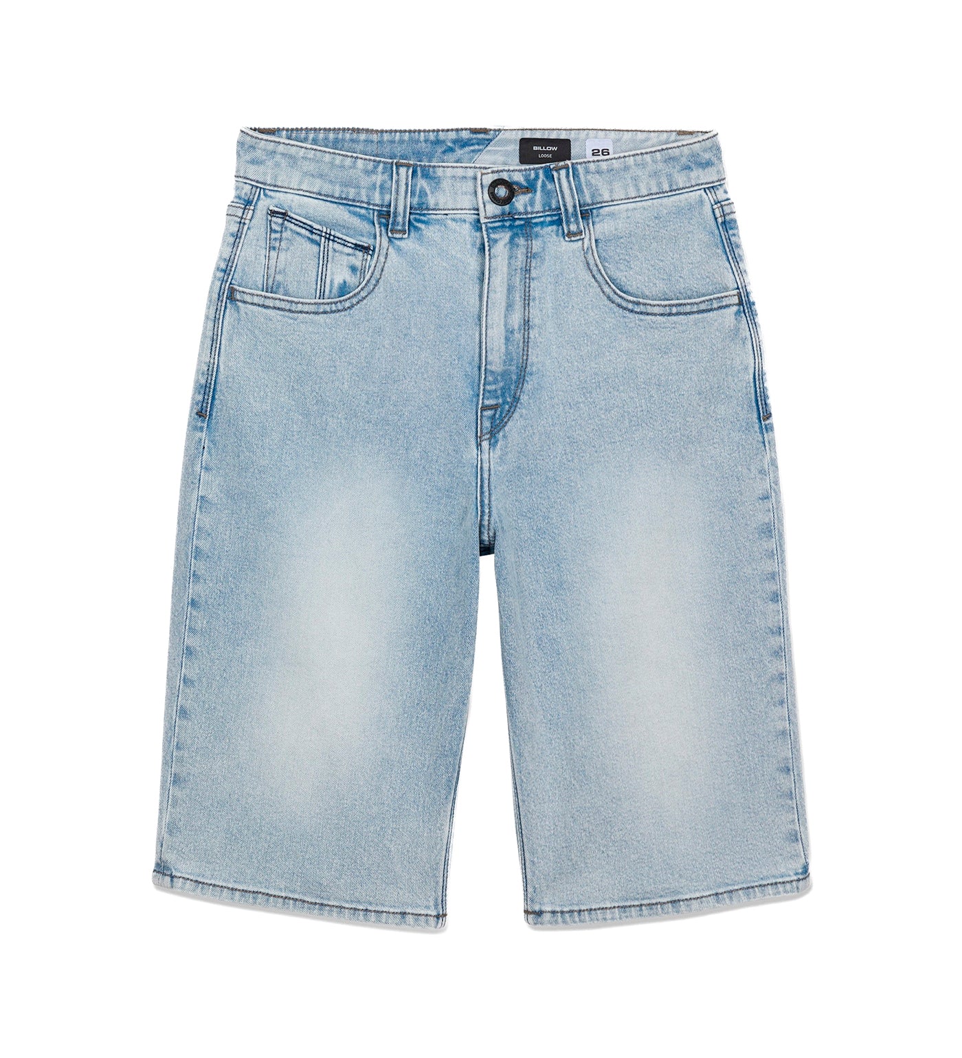 Billow Denim Jorts Youth, Desert Dirt Indigo (DI7)