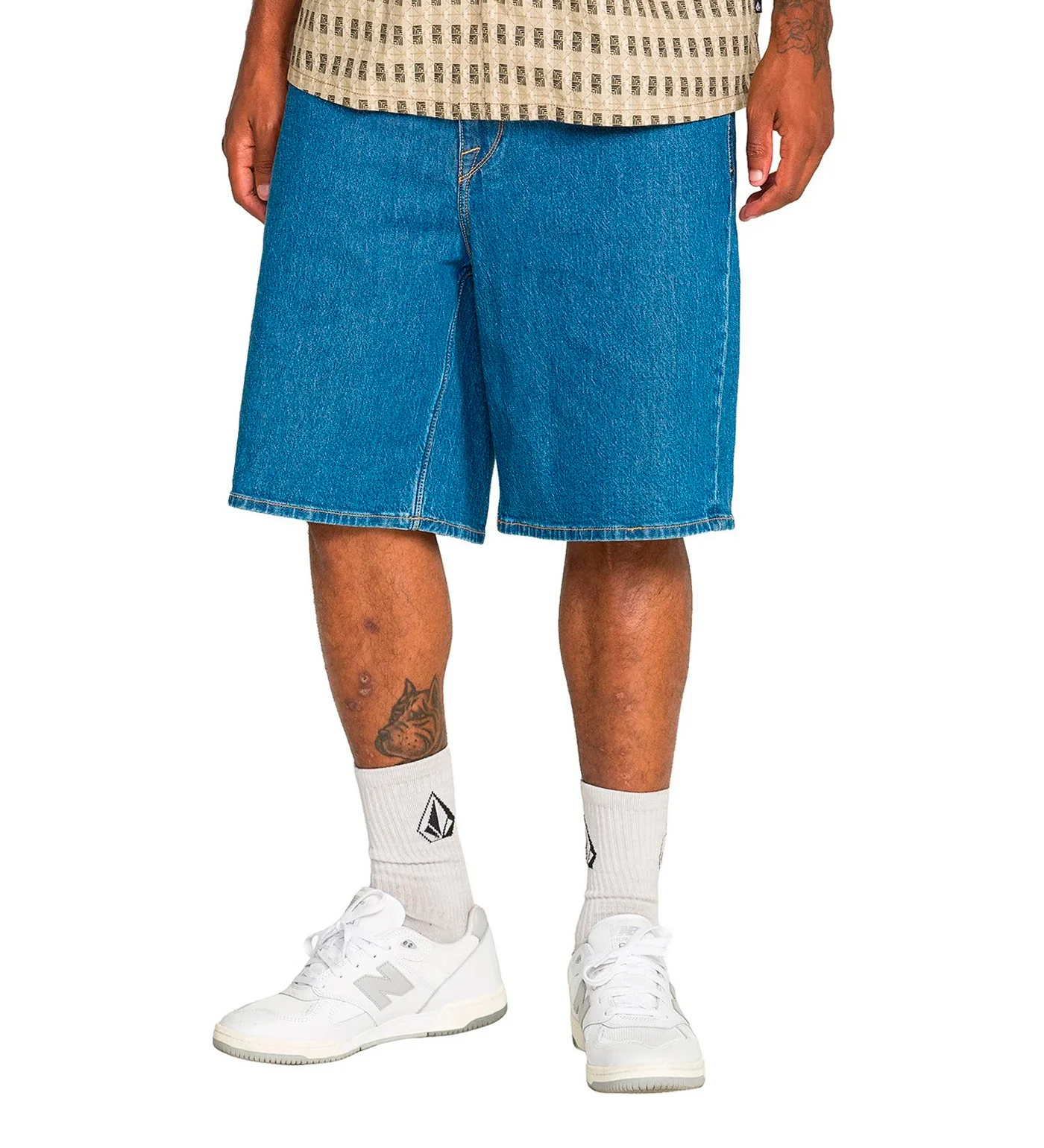 Billow Denim Short 22'', Bold Blue(BDL) - Image 3