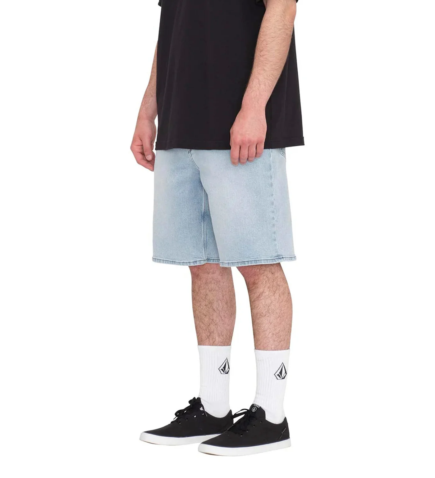Billow Denim Short, Desert Dirt Indigo - Image 5