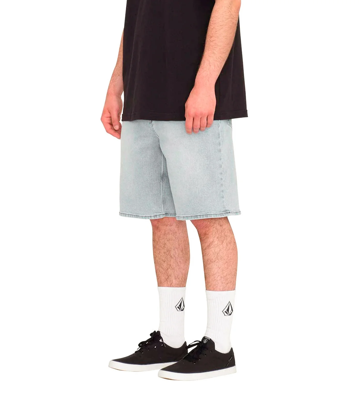 Billow Denim Short, Dust Bowl Indigo(DBI) - Image 3