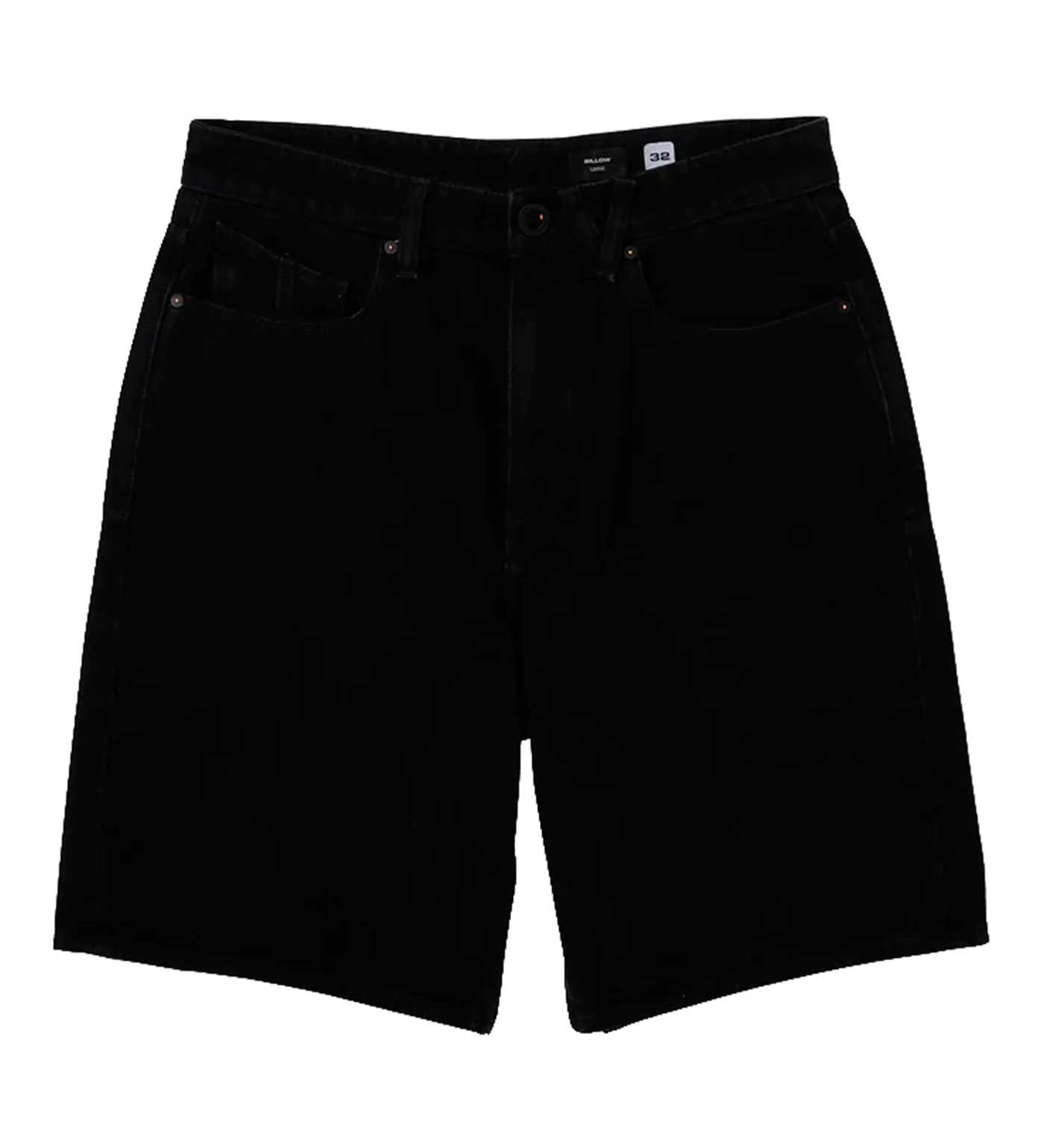 Billow Denim Short, New Black