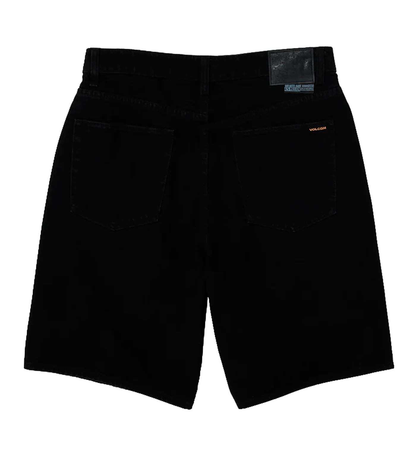 Billow Denim Short, New Black - Image 2