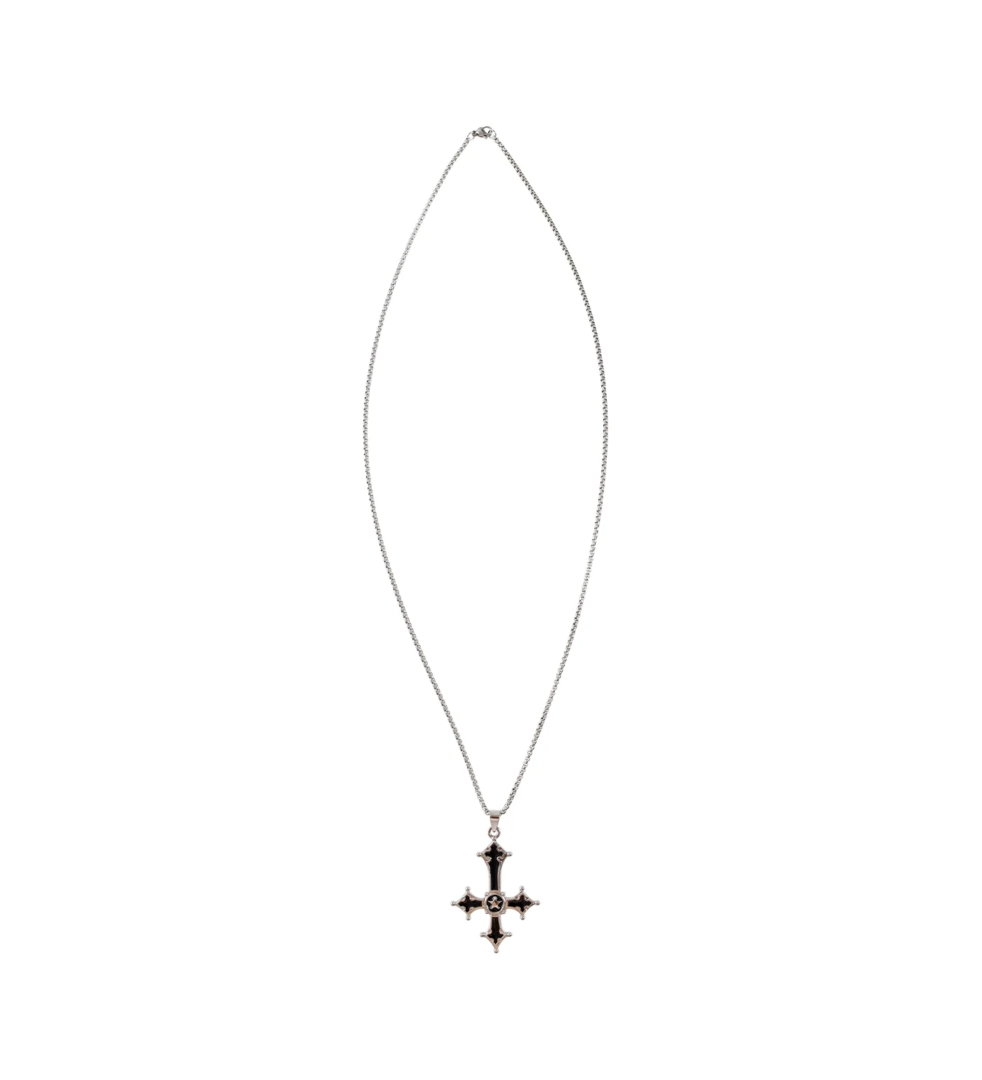 Black Inverted Cross, Black/Silver(2B) - Image 2