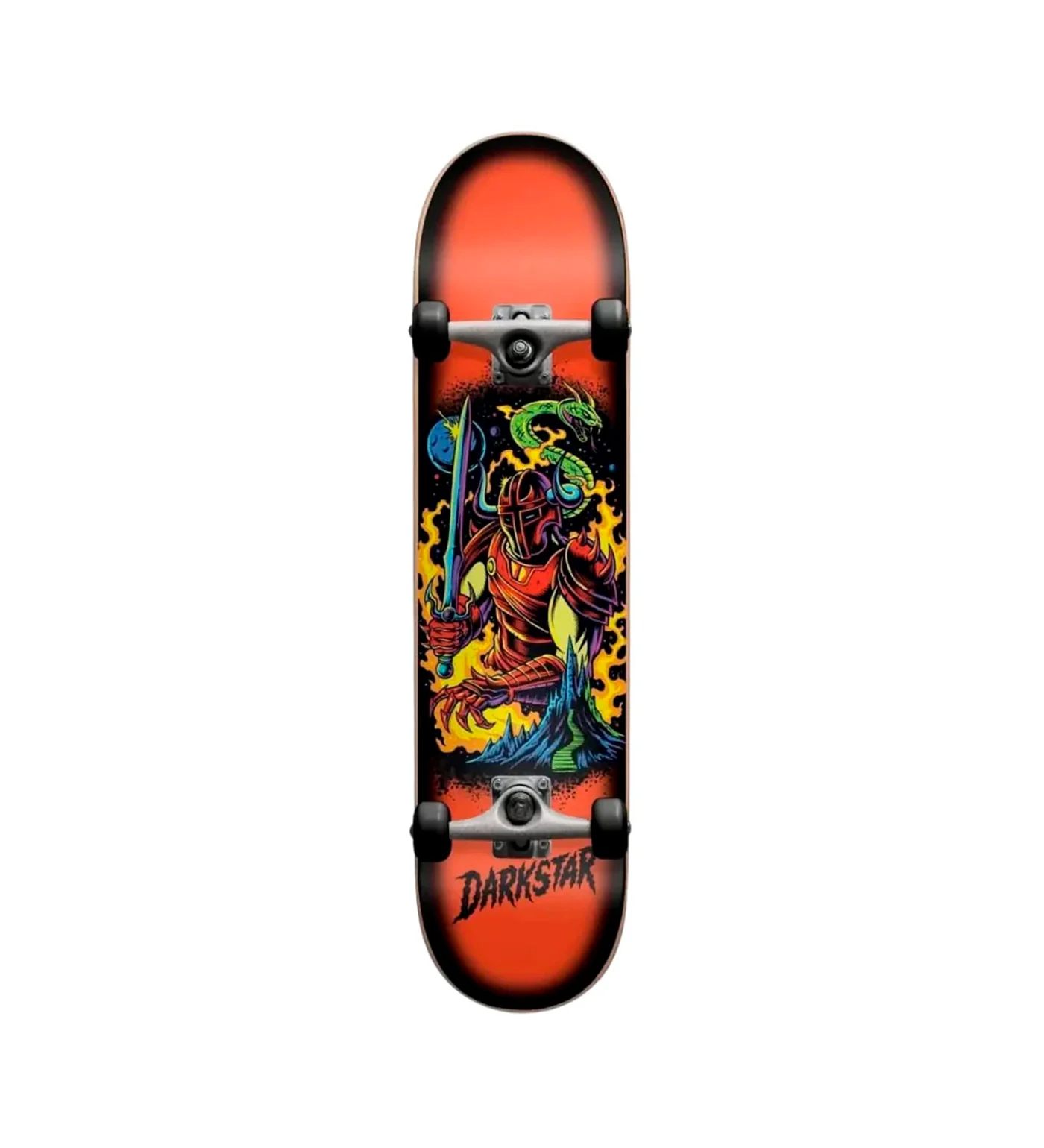 Blacklight Complete/W Soft Wheels, Orange