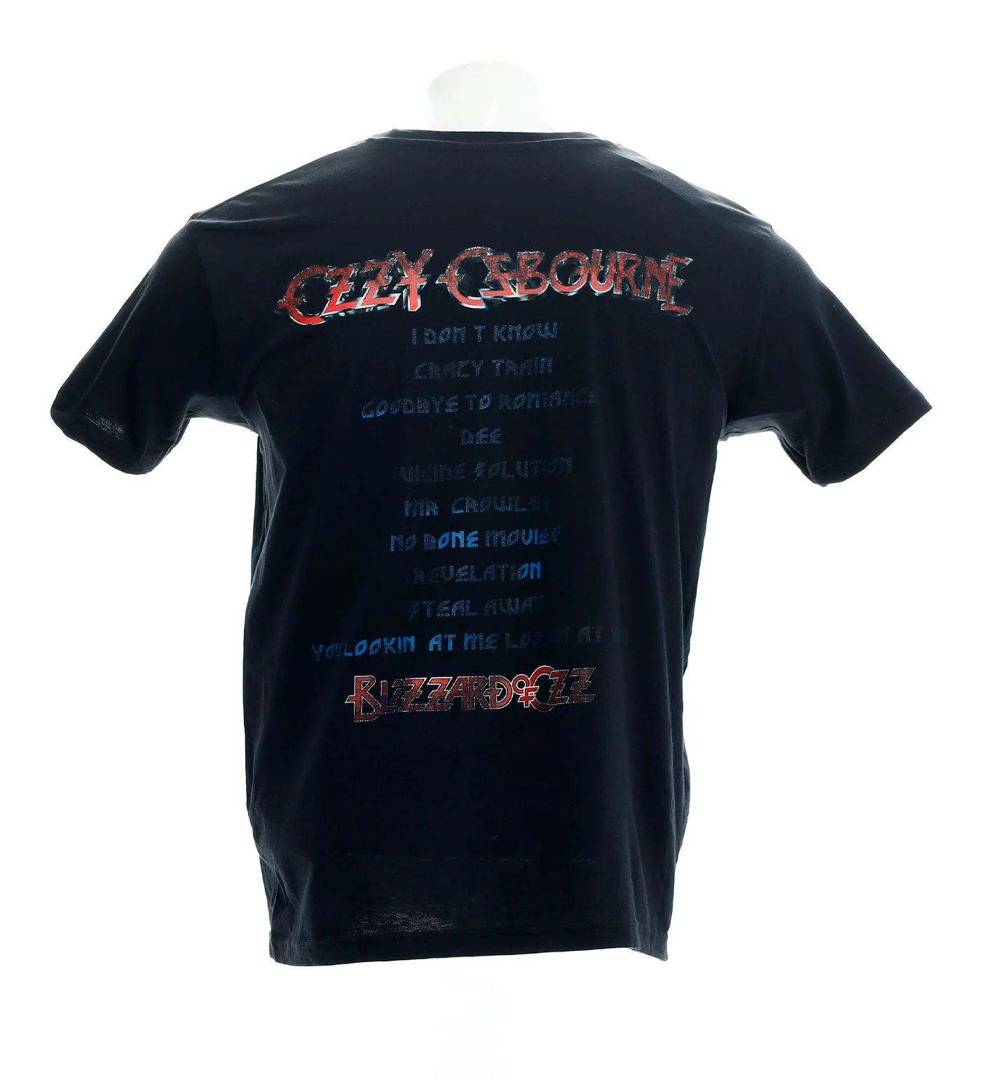 Blizzard Of Ozz Tracklist, Black - Image 2