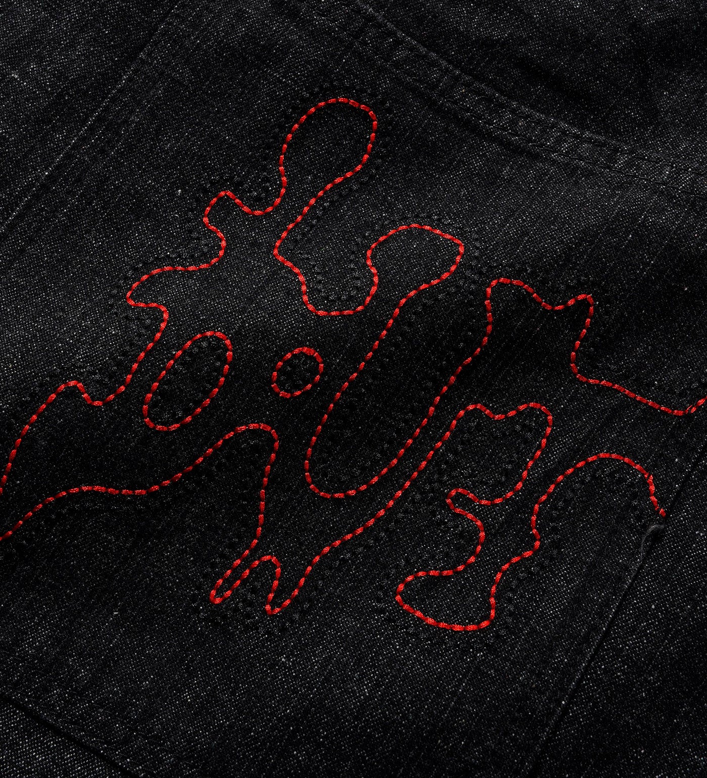 Blotch Denim, Streaky Black - Image 3