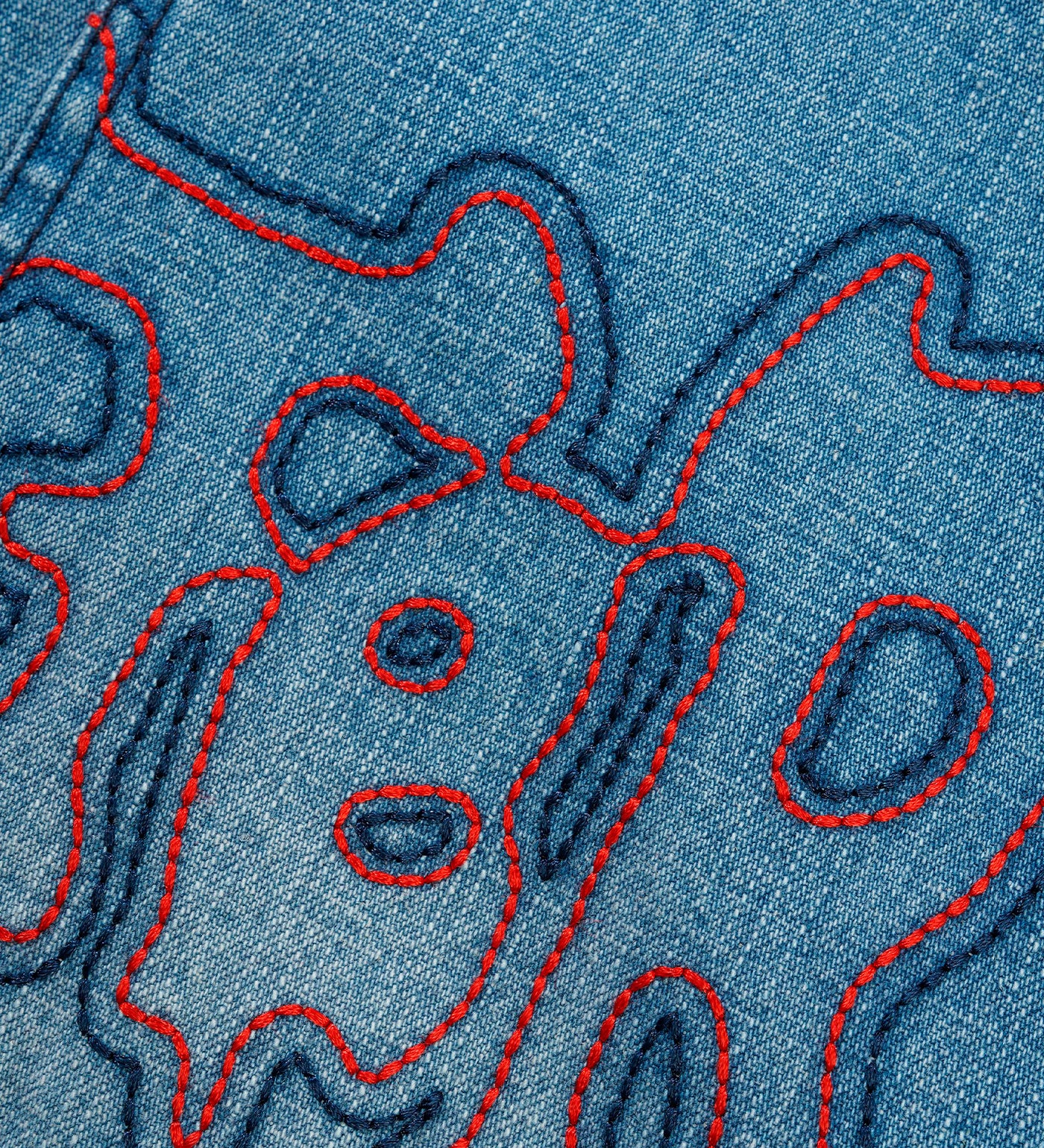 Blotch Denim, Streaky Blue - Image 3