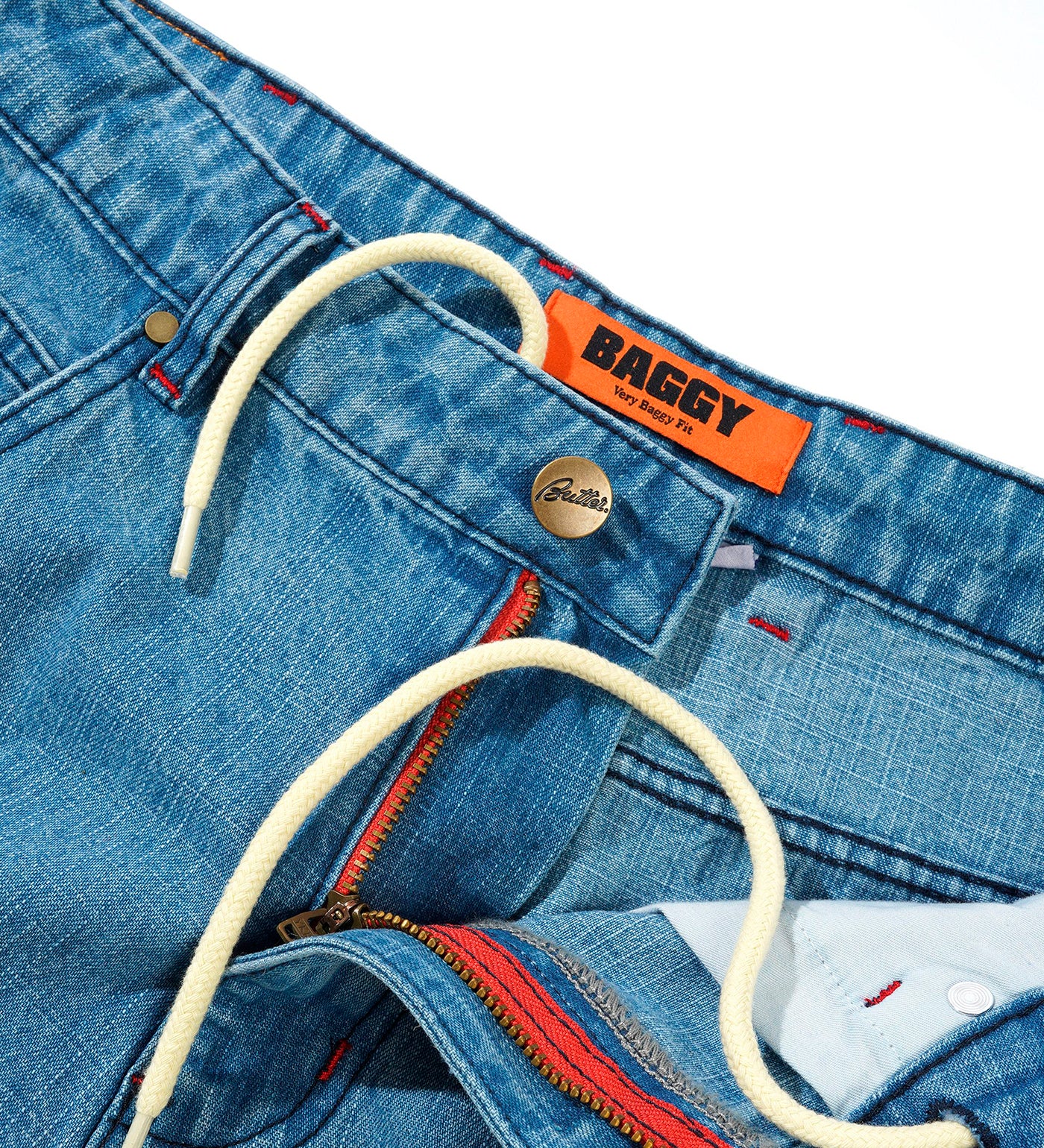 Blotch Denim, Streaky Blue - Image 4