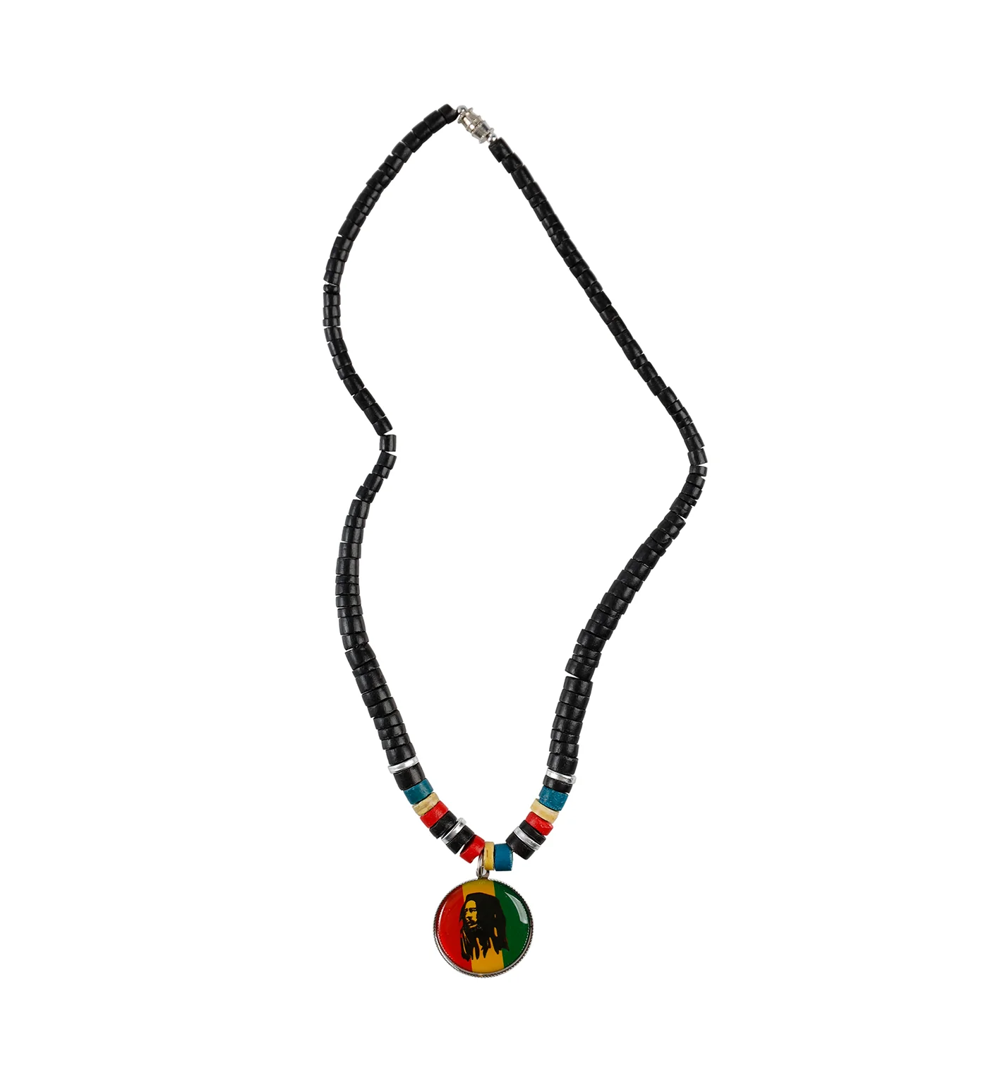 Bob Round Pendant, Black/Green/Red/Yellow(3F) - Image 3