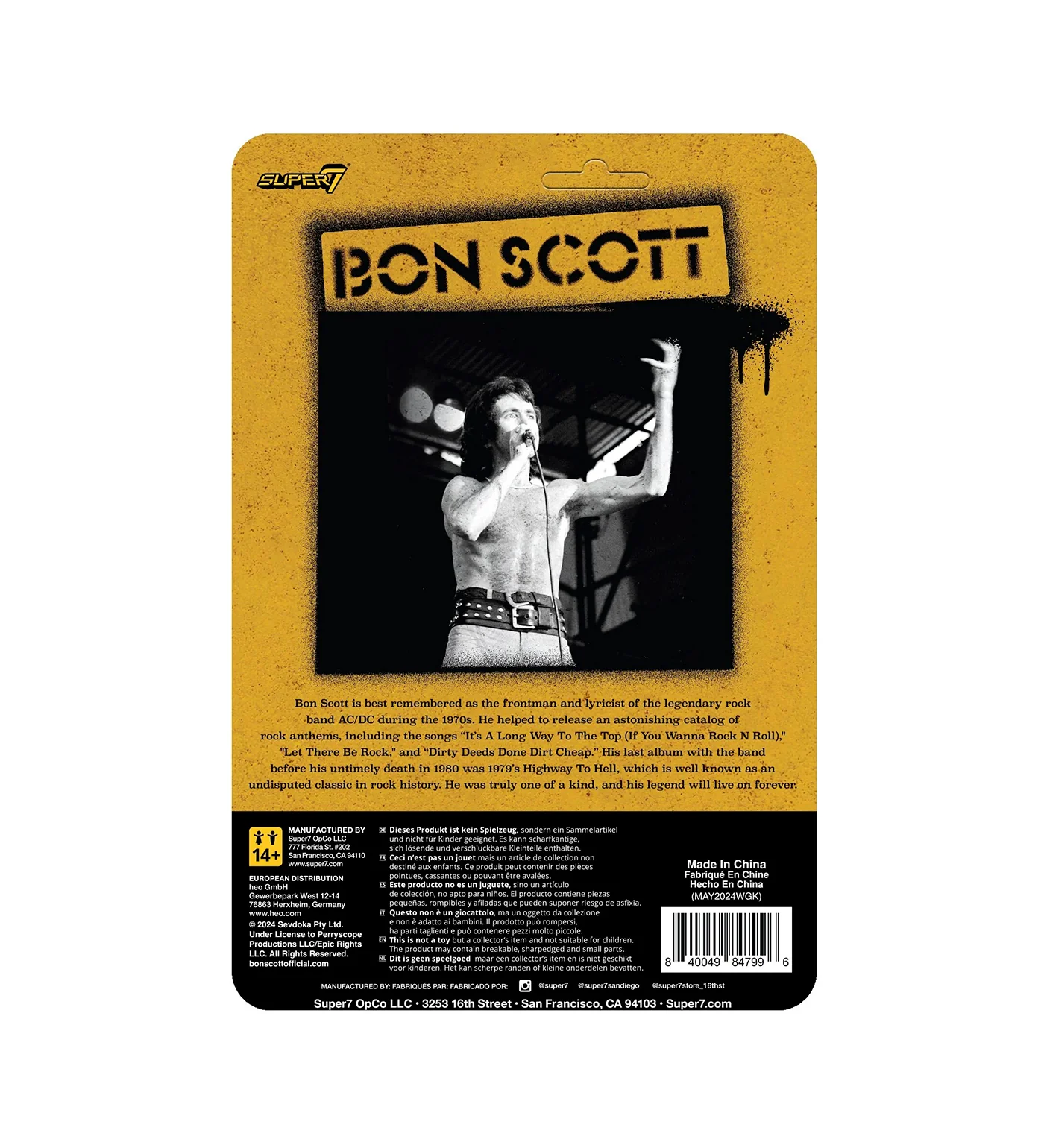 Bon Scott (Leopard Print) - Image 3