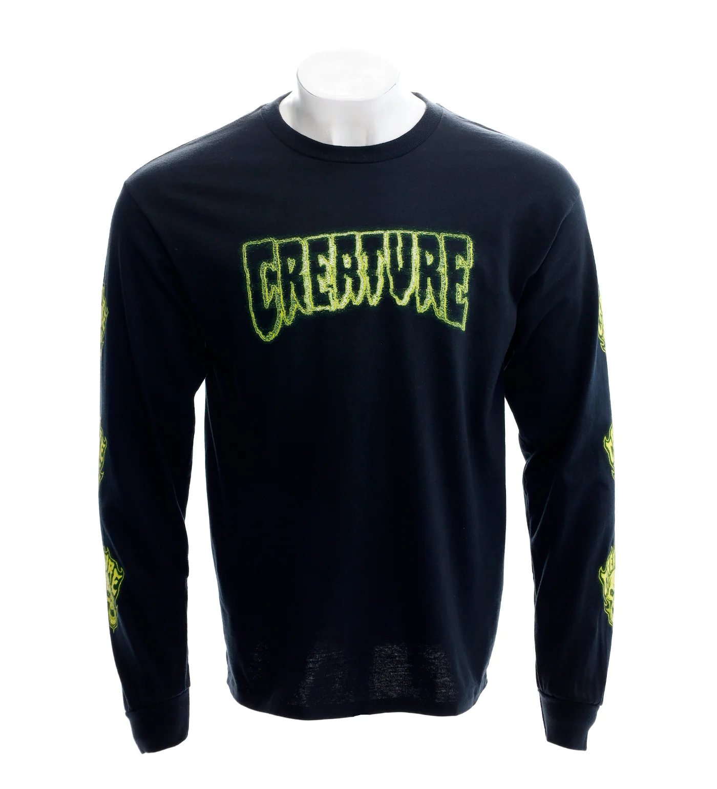 Bonehead Glitch L/S, Black