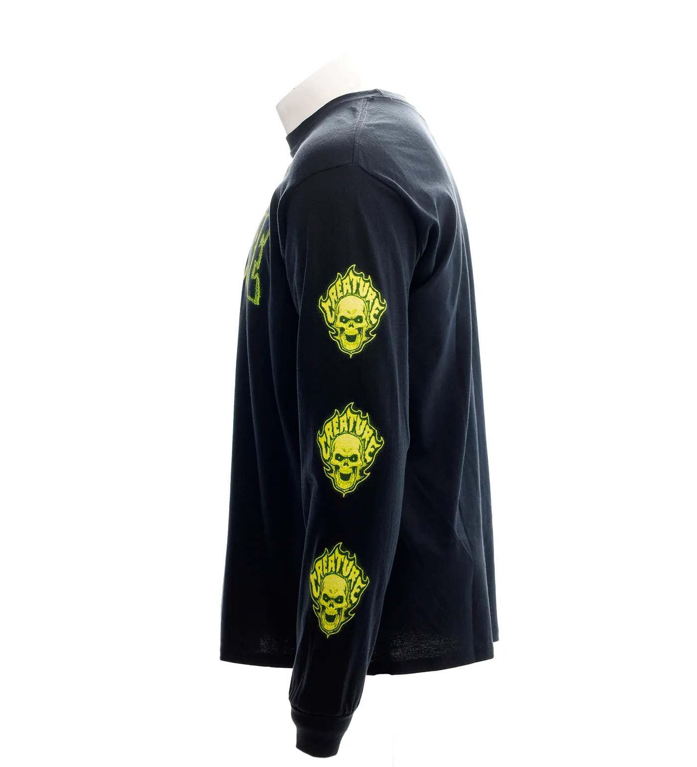 Bonehead Glitch L/S, Black - Image 2