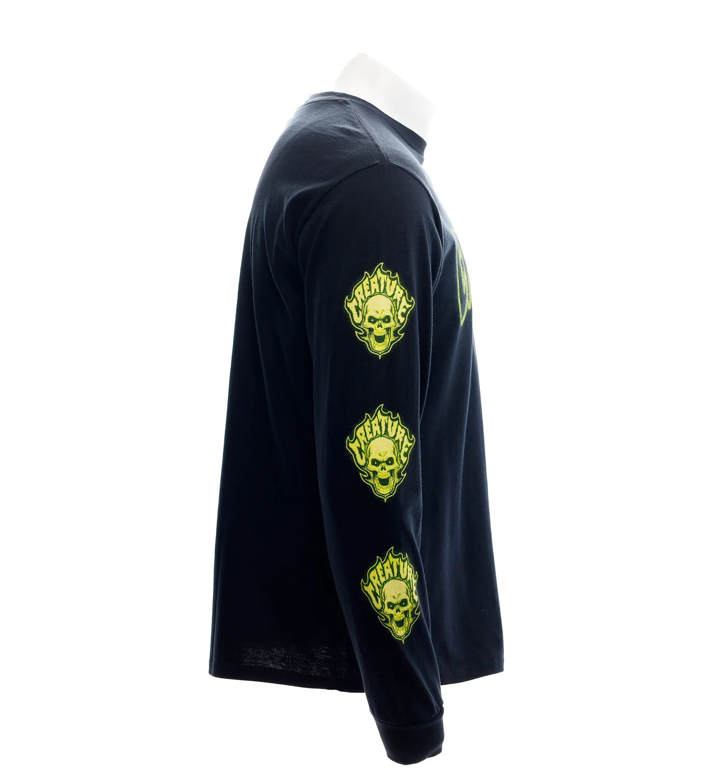 Bonehead Glitch L/S, Black - Image 3