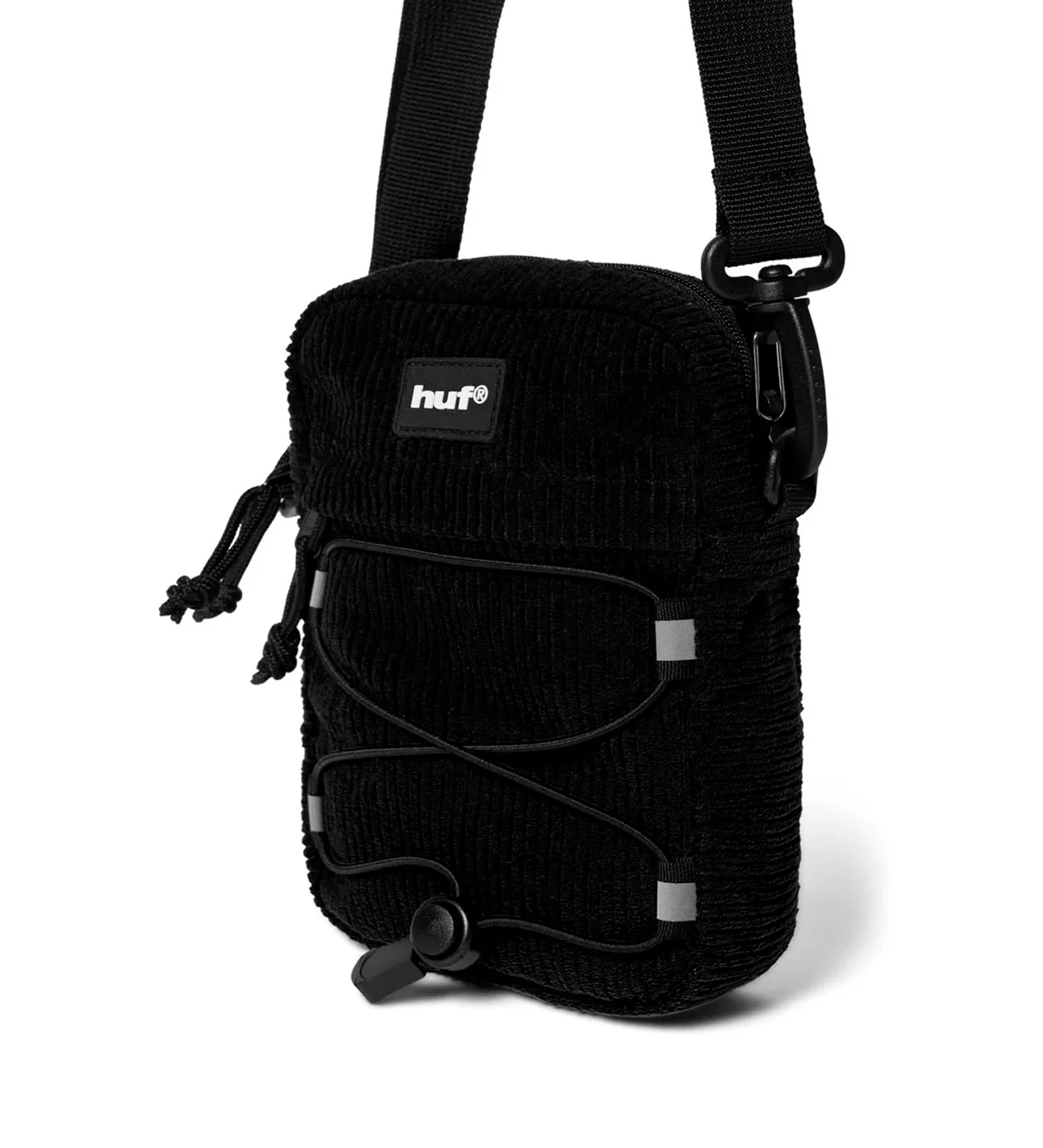 Bowery Corduroy Side Bag, Black - Image 2