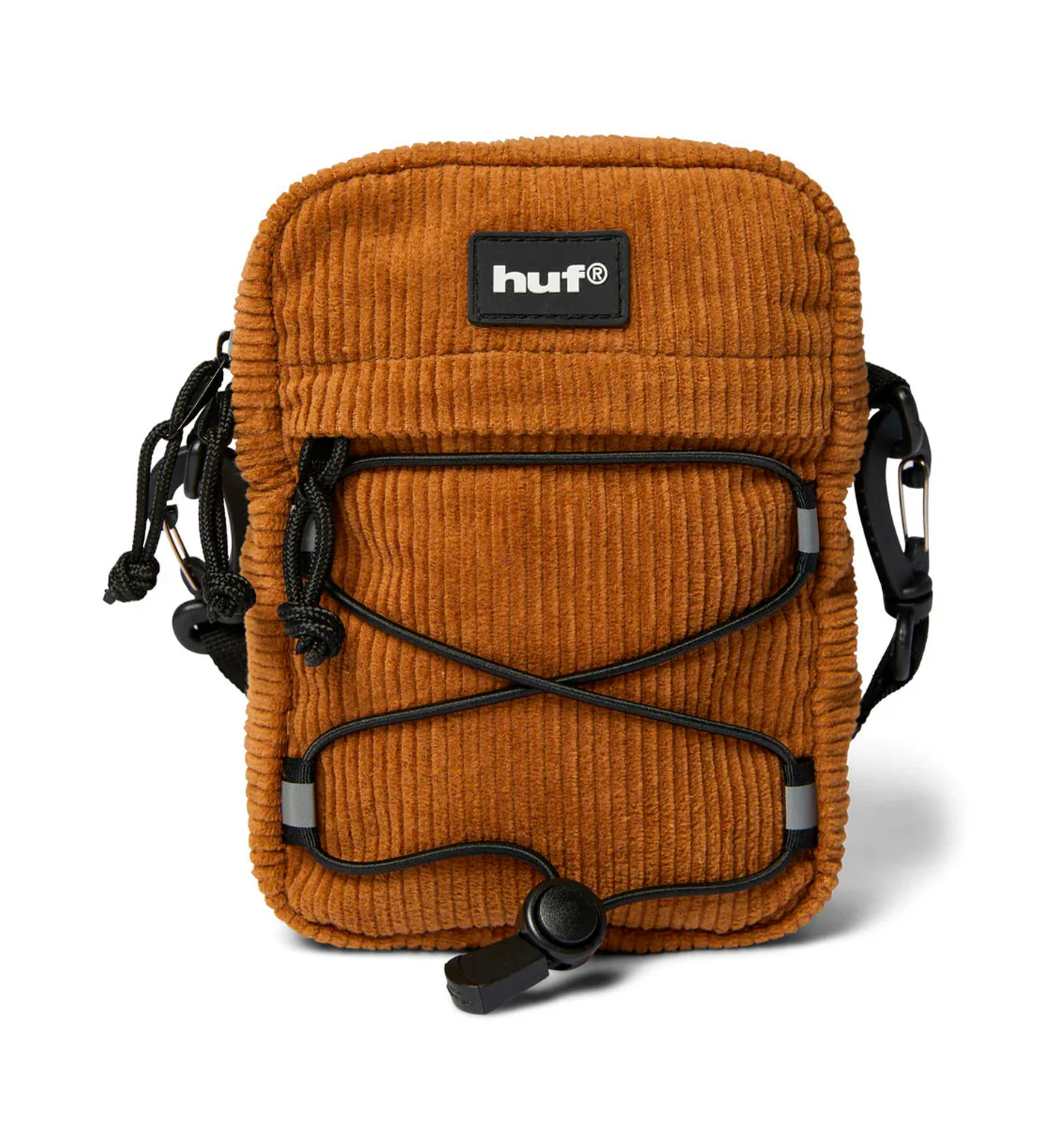 Bowery Corduroy Side Bag, Brown