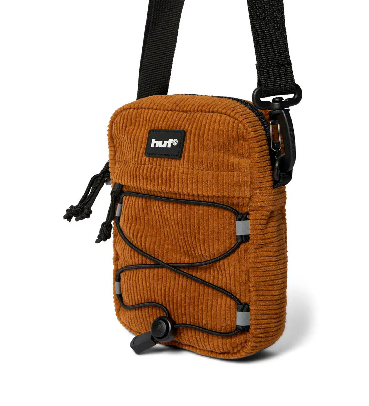Bowery Corduroy Side Bag, Brown - Image 2