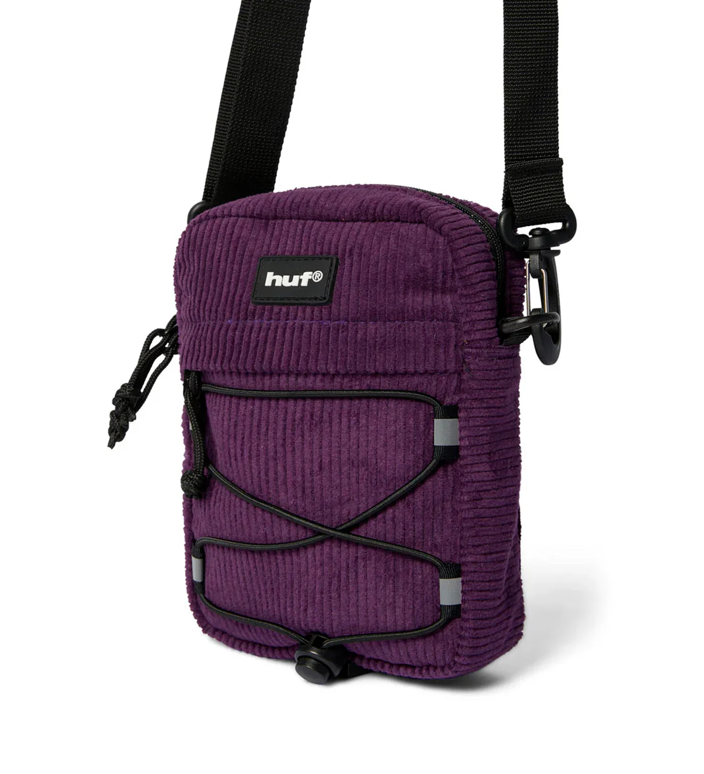 Bowery Corduroy Side Bag, Dark Berry - Image 2