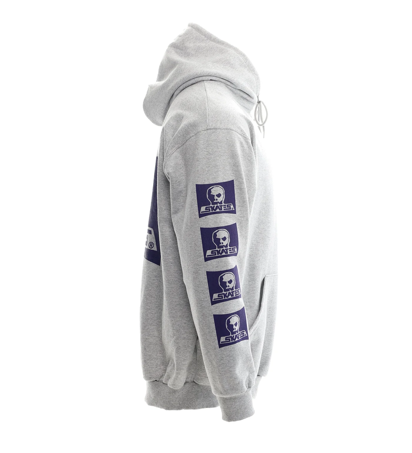 Box Skull Logo, Grey/Purple - Image 3