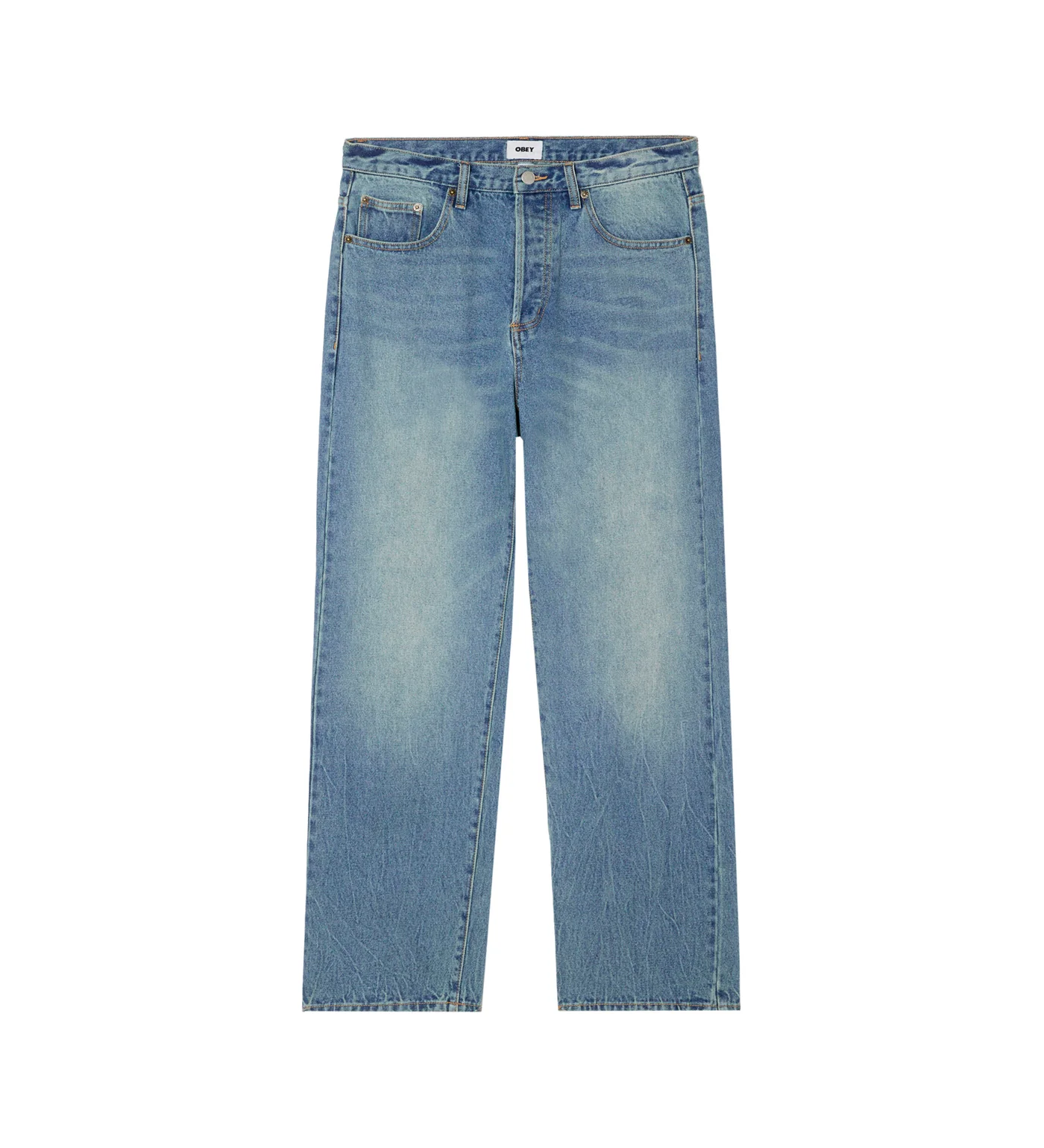 Boxcar Straight Denim, Heavy Vintage Indigo