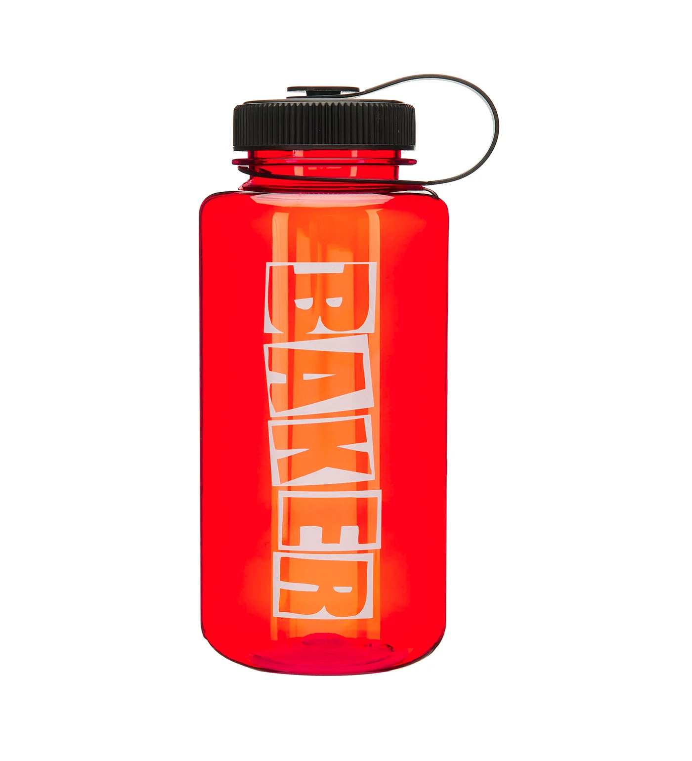 Brand Logo Water Bottle, Red