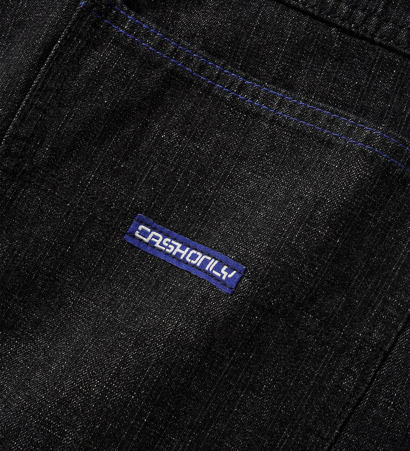 Break Denim,  Streaky Black - Image 4
